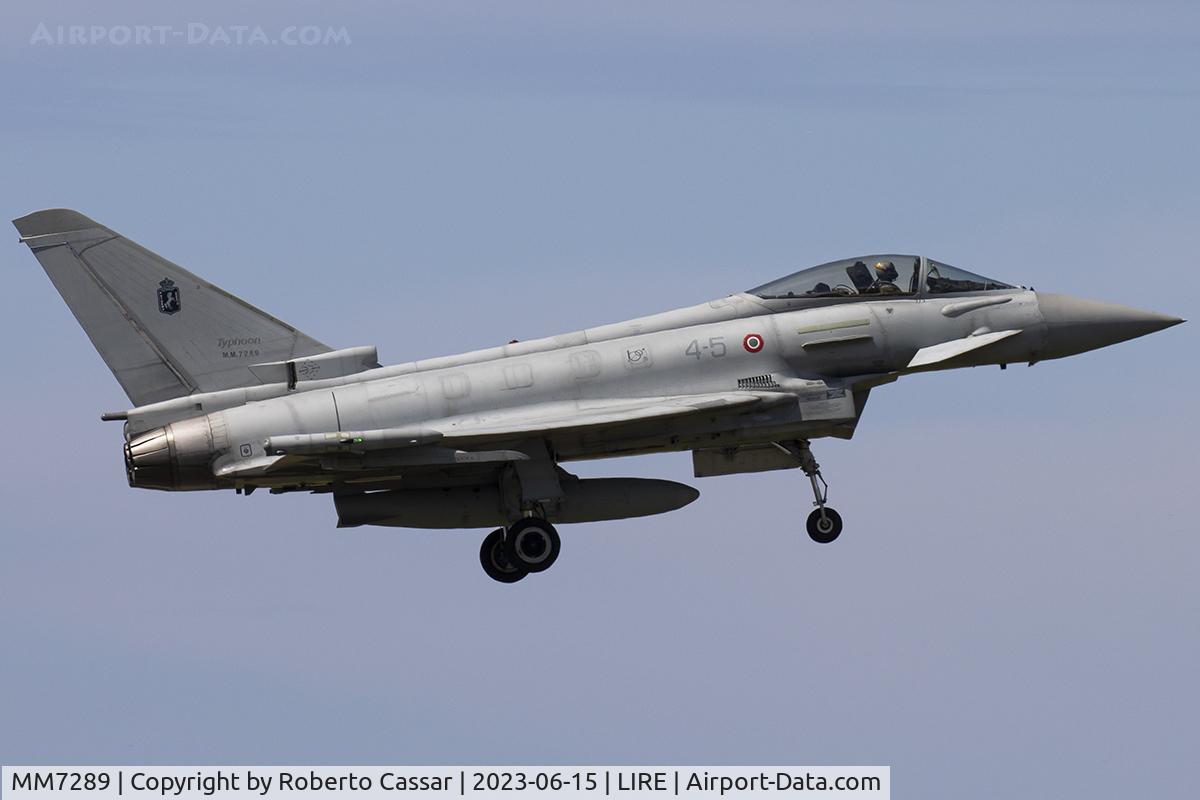 MM7289, Eurofighter F-2000A Typhoon C/N 157/IS021, Manifestazione Aerea del Centenario del Aeronautica Militare
