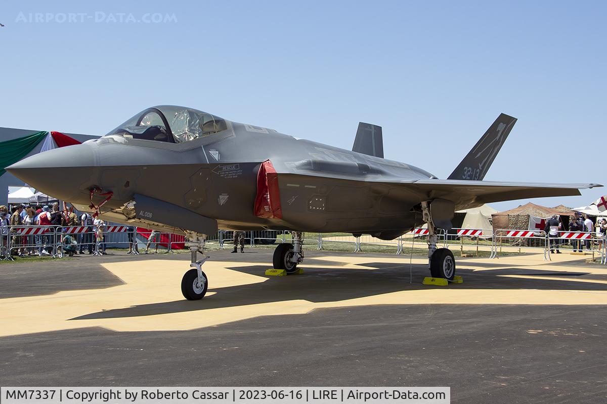 MM7337, 2016 Lockheed Martin F-35A Lightning II C/N AL-6, Manifestazione Aerea del Centenario del Aeronautica Militare