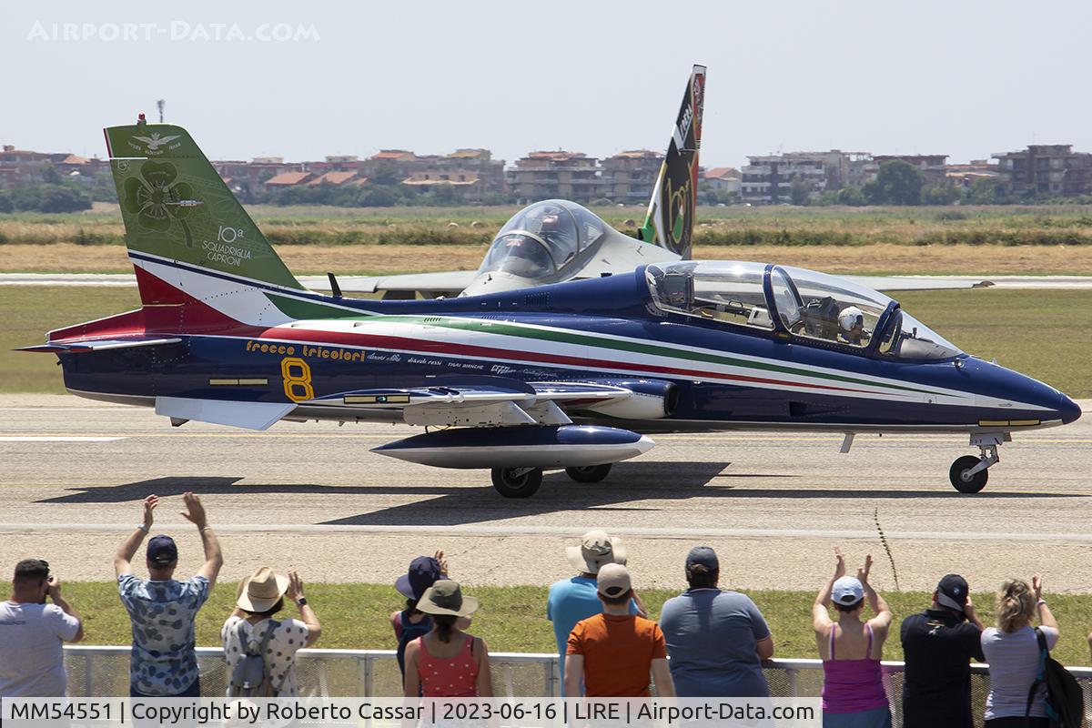 MM54551, Aermacchi MB-339PAN C/N 6772/167/AD018, Manifestazione Aerea del Centenario del Aeronautica Militare