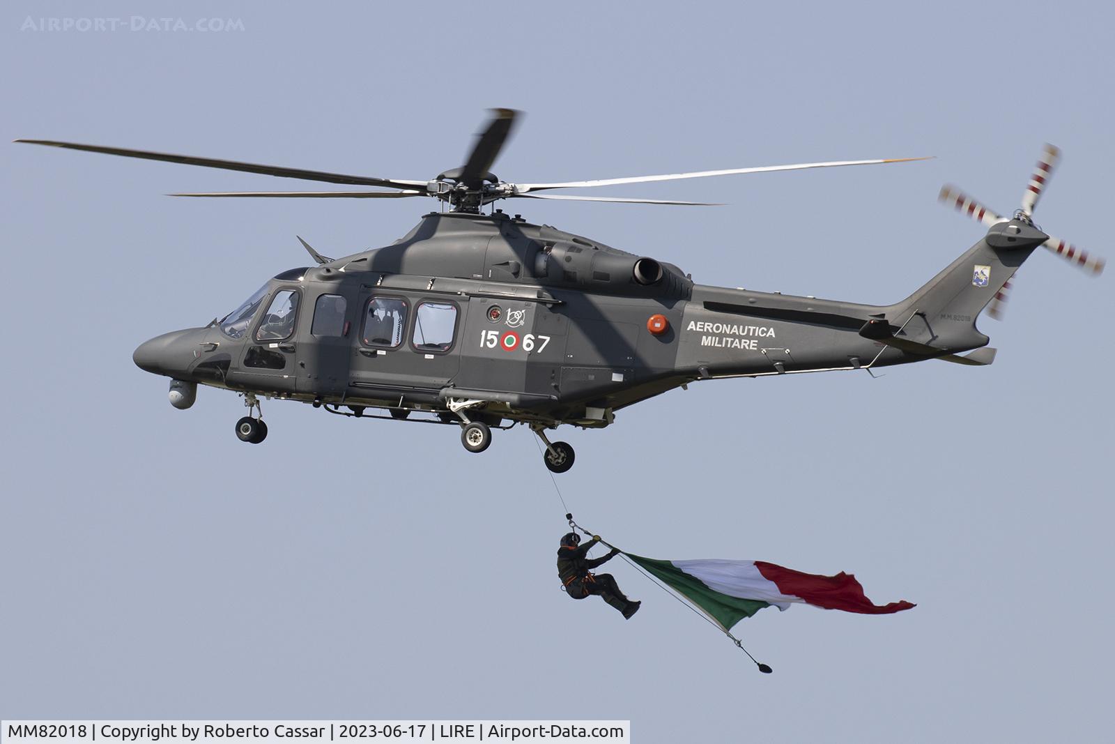MM82018, 2021 AgustaWestland HH-139B C/N 31941, Manifestazione Aerea del Centenario del Aeronautica Militare