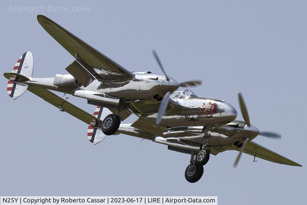 N25Y, 1944 Lockheed P-38L-5LO Lightning C/N AF44-53254, Manifestazione Aerea del Centenario del Aeronautica Militare
