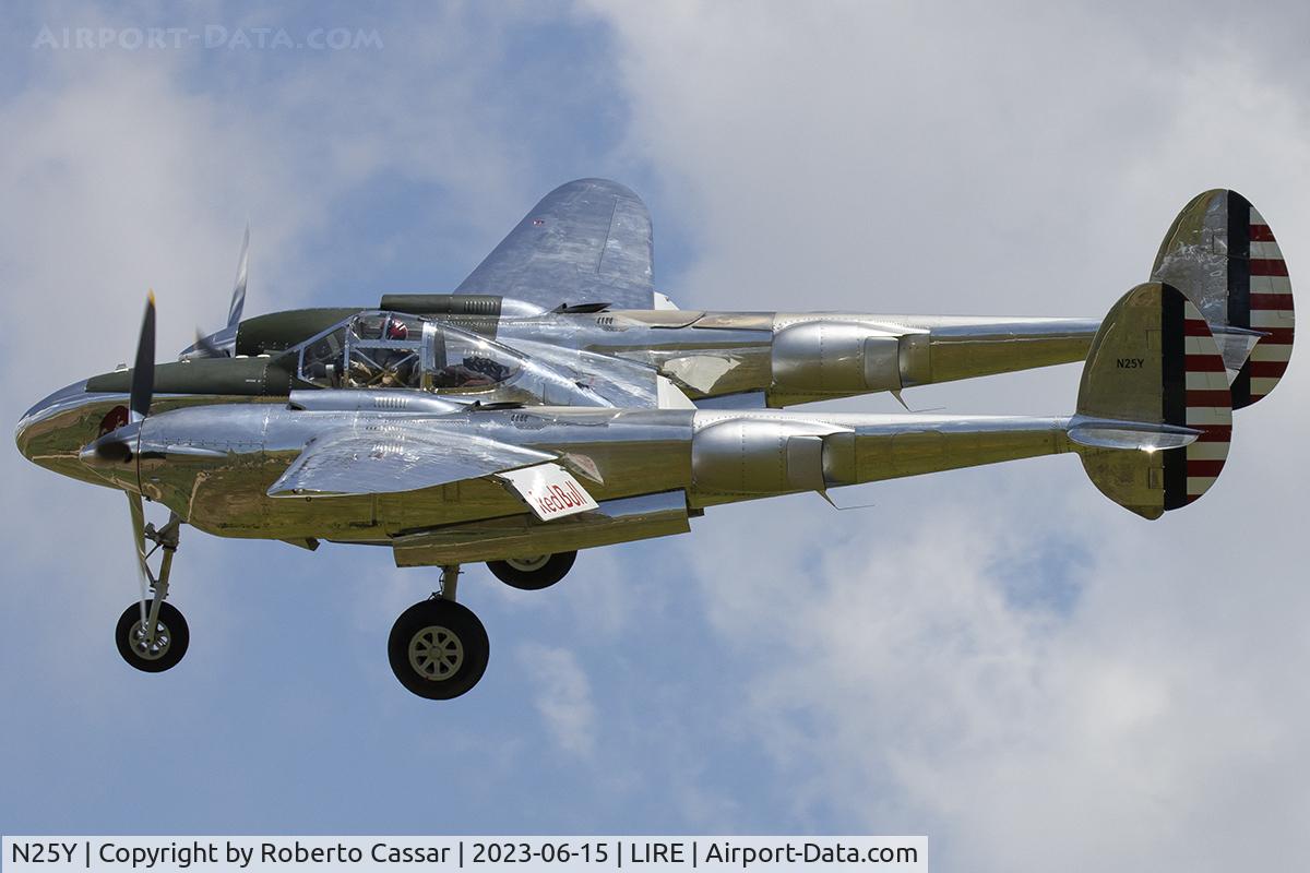 N25Y, 1944 Lockheed P-38L-5LO Lightning C/N AF44-53254, Manifestazione Aerea del Centenario del Aeronautica Militare
