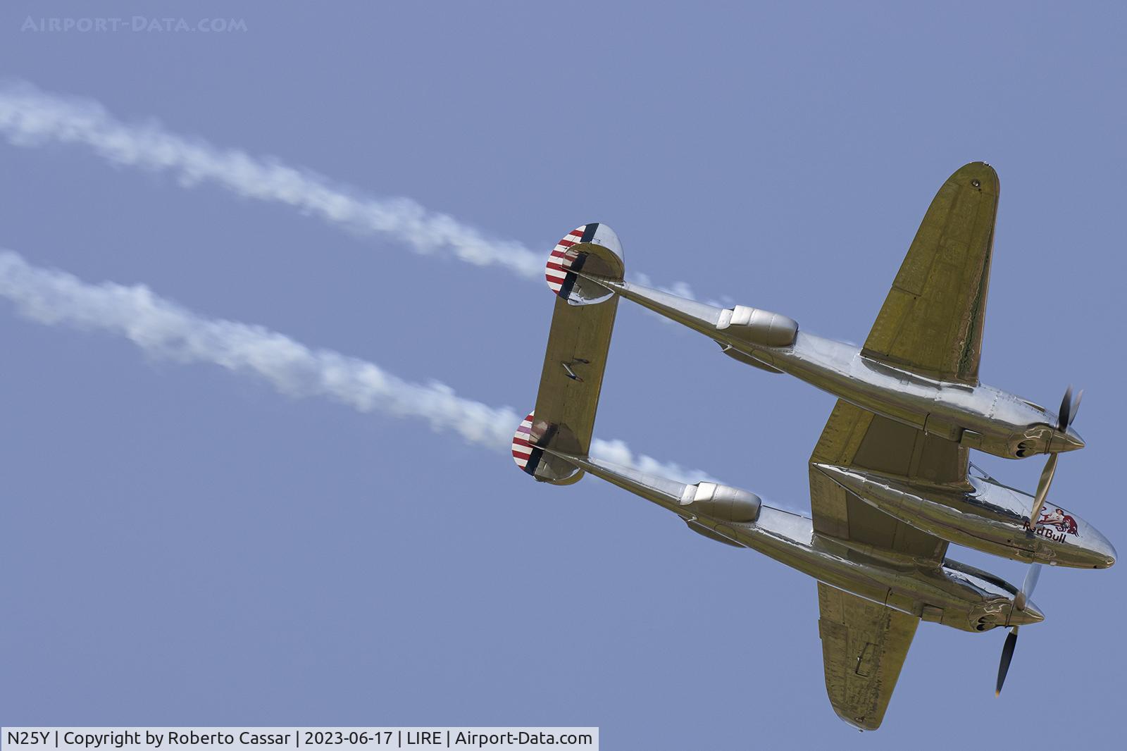 N25Y, 1944 Lockheed P-38L-5LO Lightning C/N AF44-53254, Manifestazione Aerea del Centenario del Aeronautica Militare