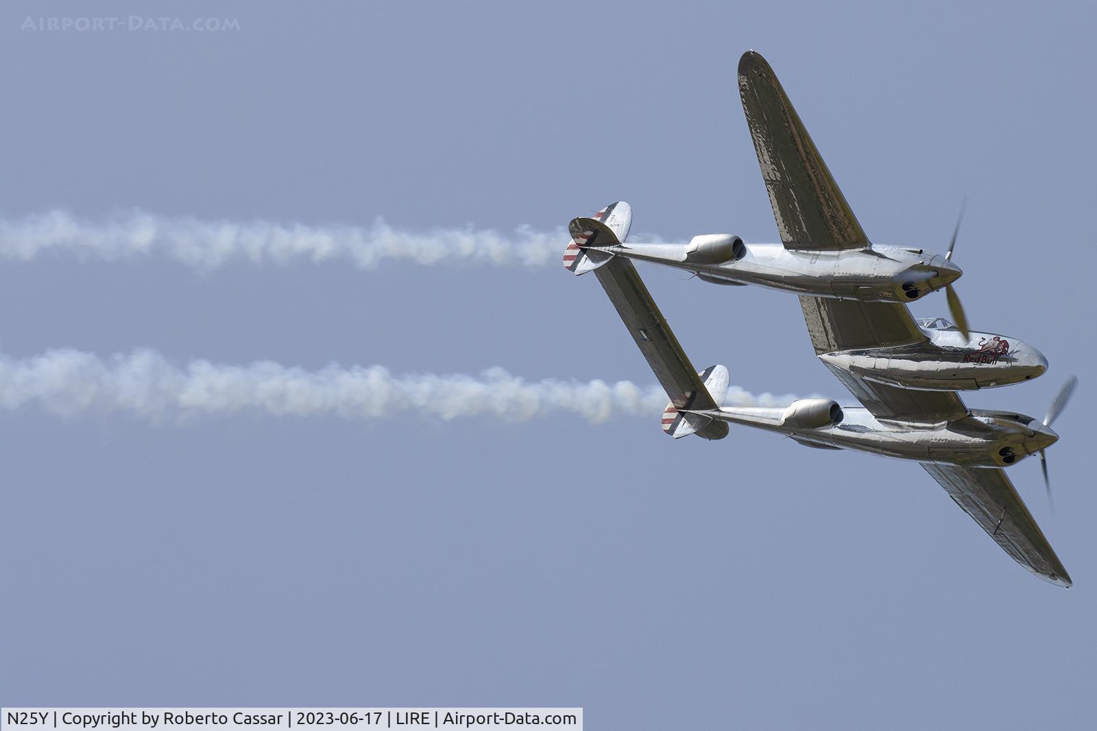 N25Y, 1944 Lockheed P-38L-5LO Lightning C/N AF44-53254, Manifestazione Aerea del Centenario del Aeronautica Militare