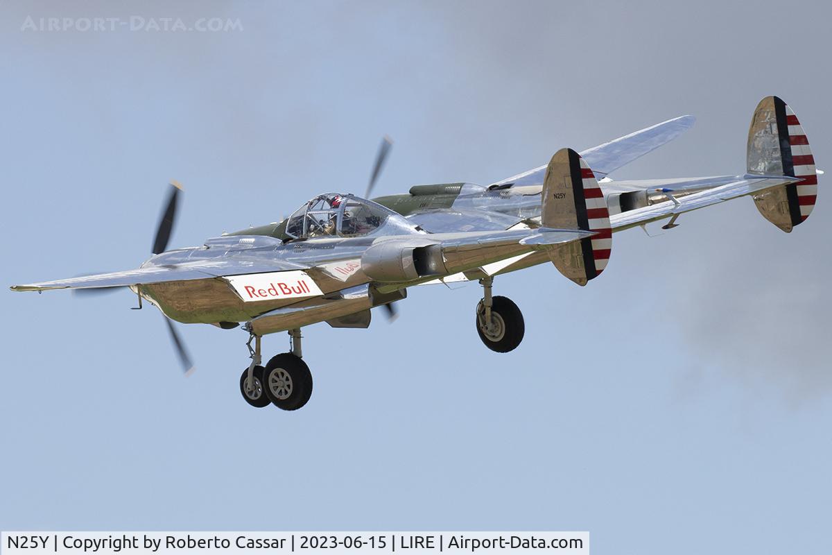 N25Y, 1944 Lockheed P-38L-5LO Lightning C/N AF44-53254, Manifestazione Aerea del Centenario del Aeronautica Militare