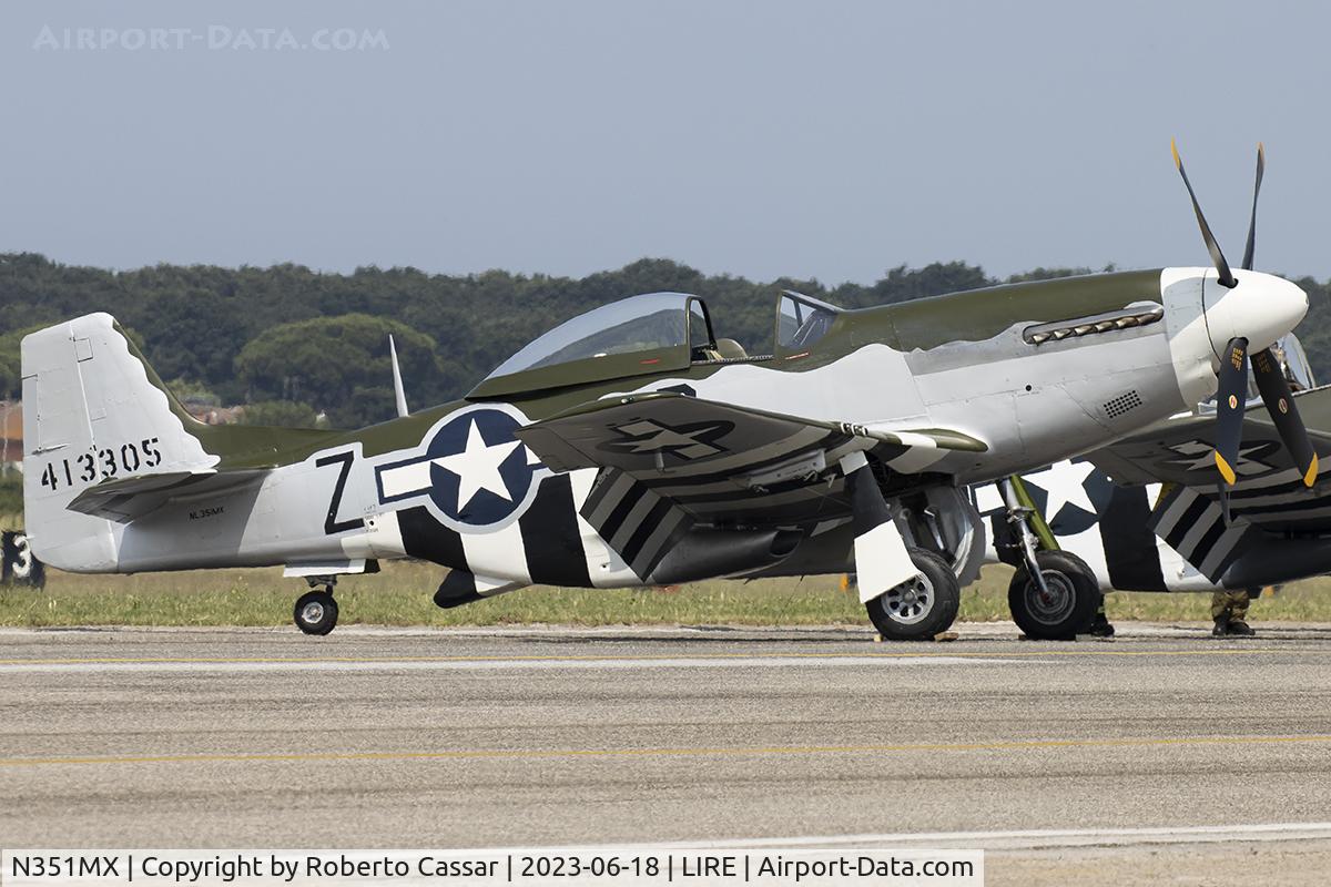 N351MX, 1944 North American P-51D Mustang C/N 122-40931 (44-74391), Manifestazione Aerea del Centenario del Aeronautica Militare