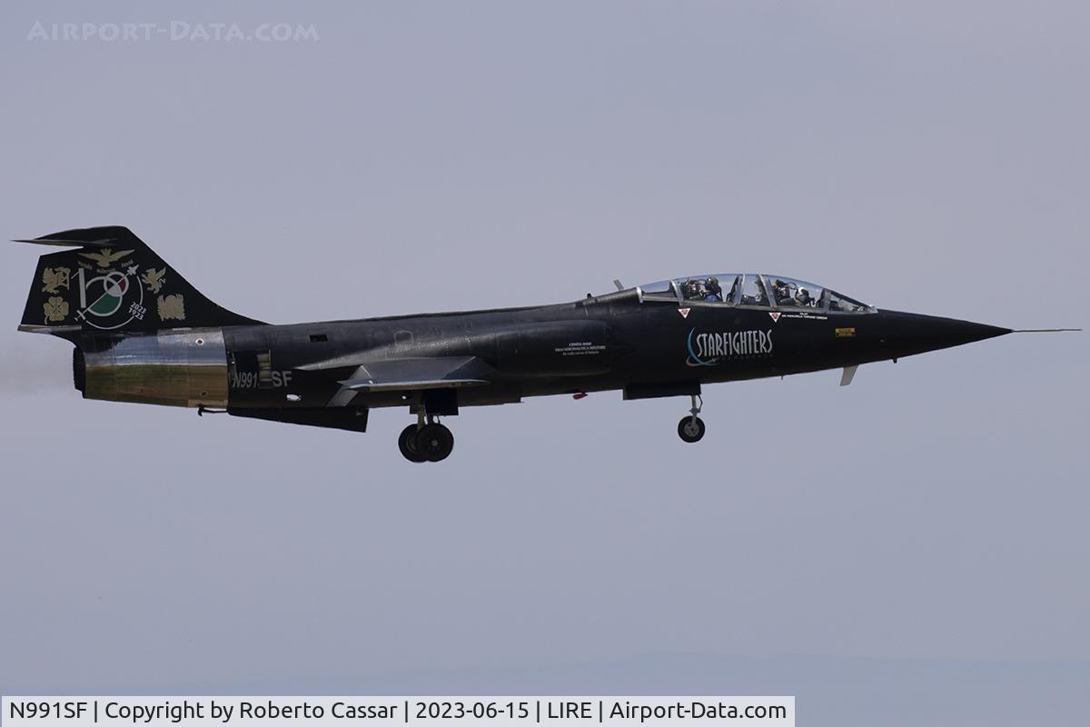 N991SF, 1969 Lockheed TF-104G Starfighter C/N 583H-5209, Manifestazione Aerea del Centenario del Aeronautica Militare