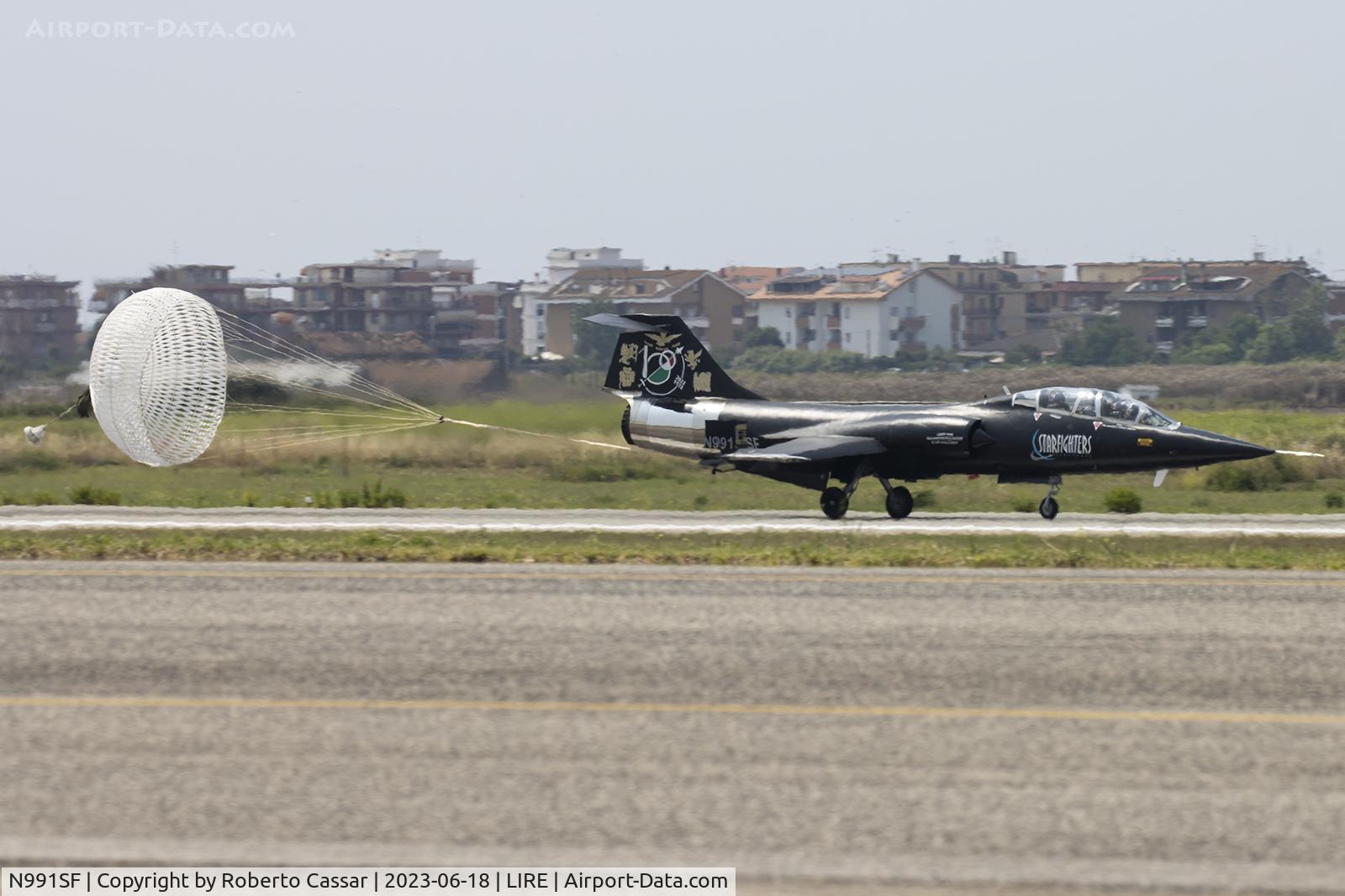 N991SF, 1969 Lockheed TF-104G Starfighter C/N 583H-5209, Manifestazione Aerea del Centenario del Aeronautica Militare