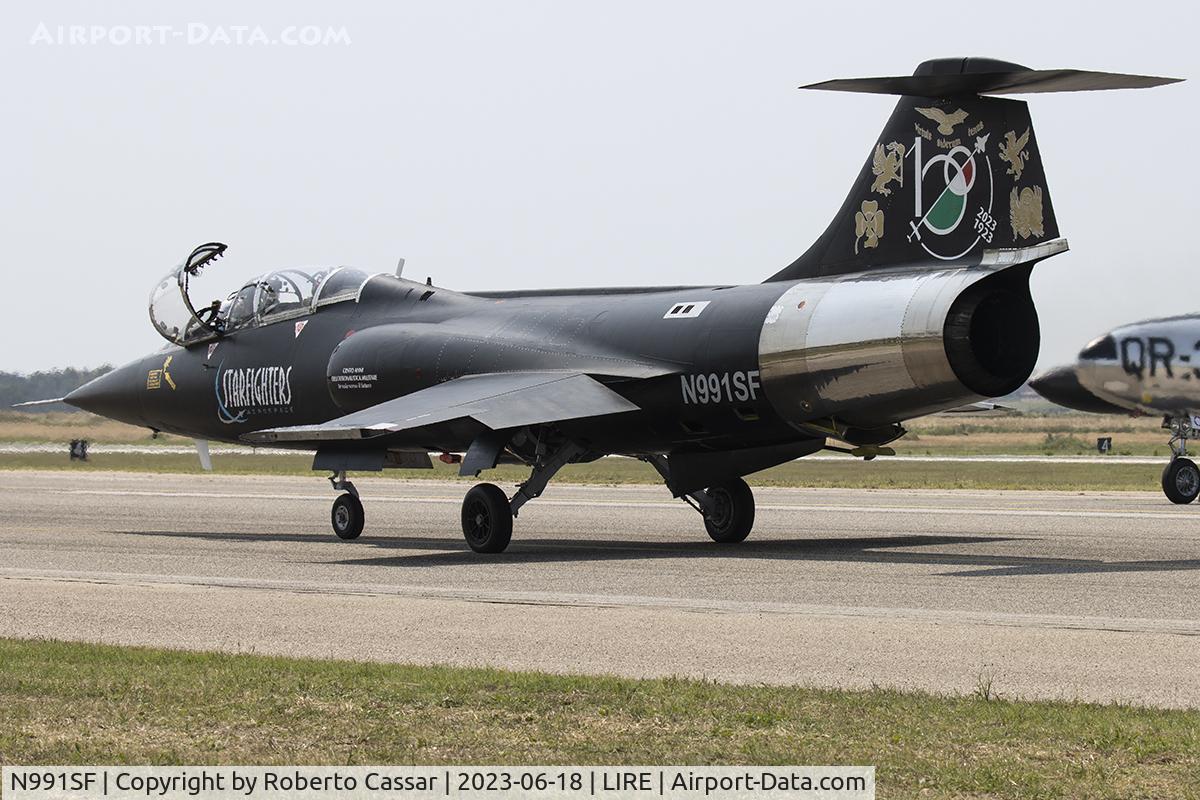 N991SF, 1969 Lockheed TF-104G Starfighter C/N 583H-5209, Manifestazione Aerea del Centenario del Aeronautica Militare
