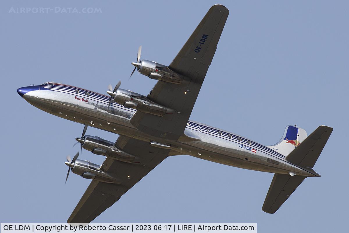 OE-LDM, 1958 Douglas DC-6B C/N 45563, Manifestazione Aerea del Centenario del Aeronautica Militare