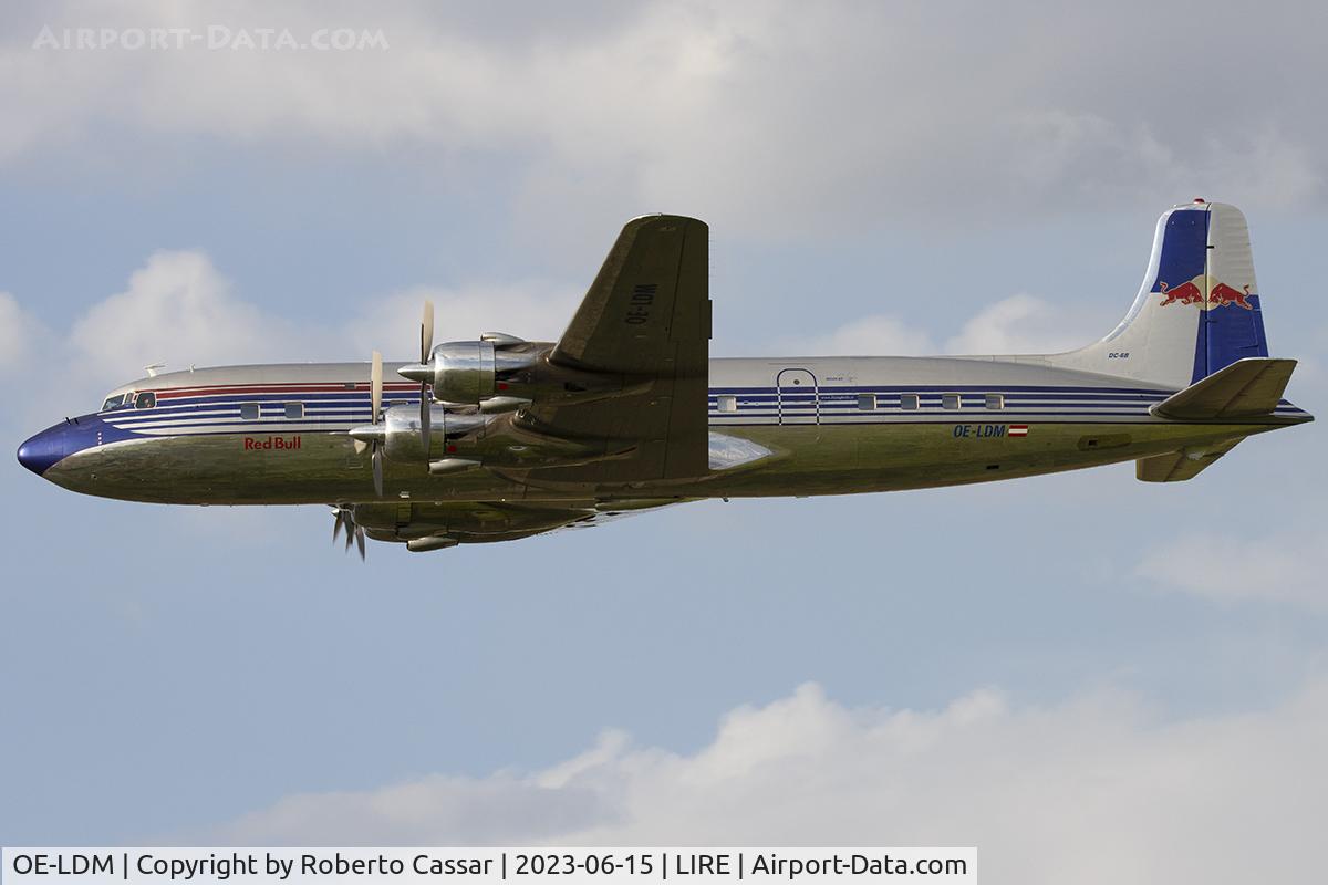 OE-LDM, 1958 Douglas DC-6B C/N 45563, Manifestazione Aerea del Centenario del Aeronautica Militare