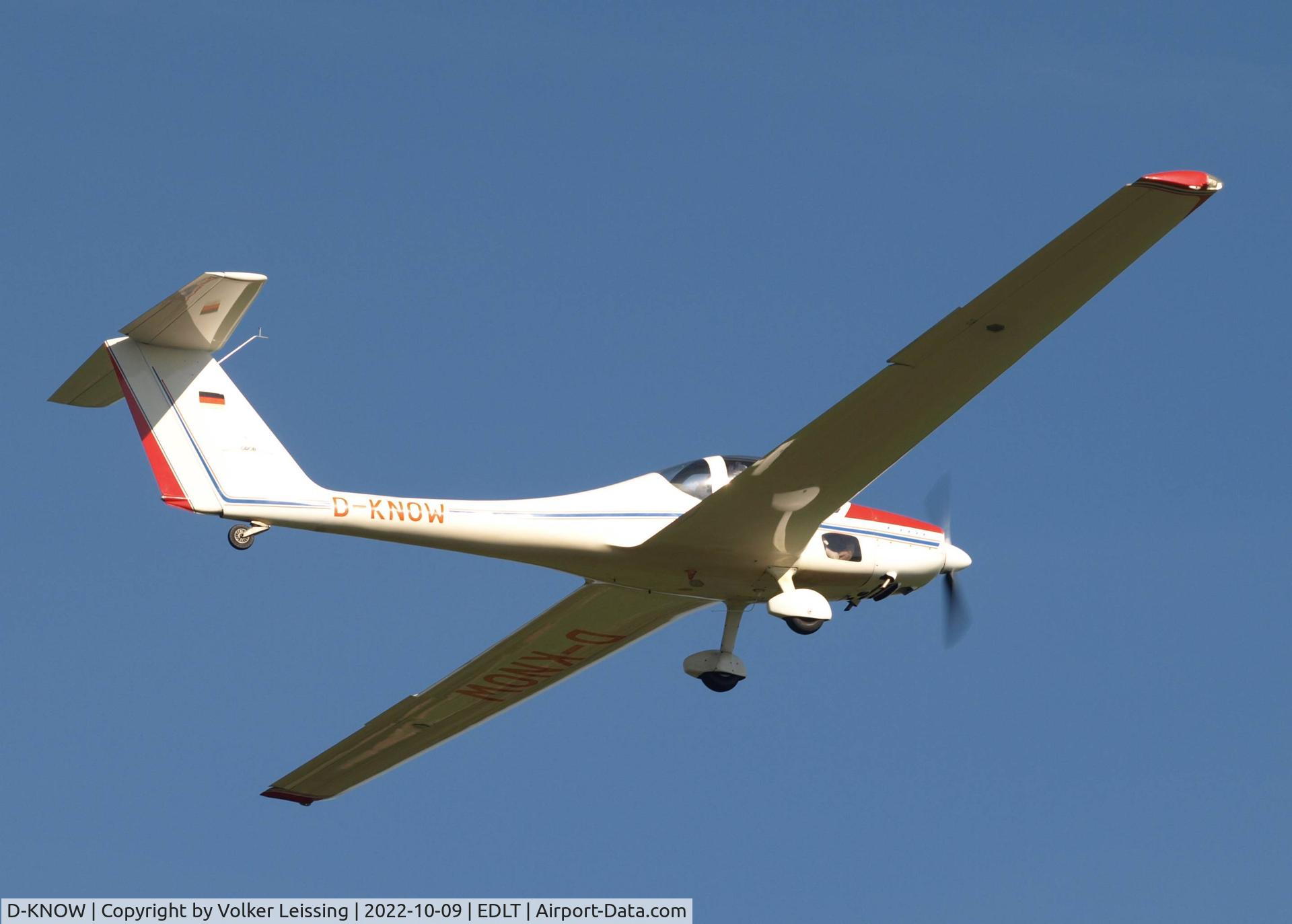 D-KNOW, 1984 Grob G109b C/N 6267, take of
