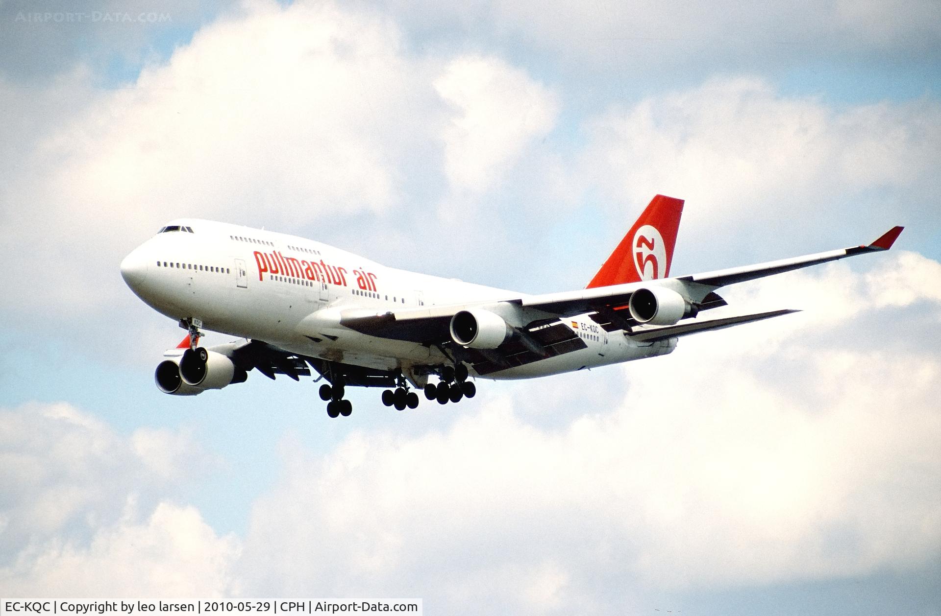 EC-KQC, 1994 Boeing 747-412 C/N 26549, Copenhagen 29.5.2010