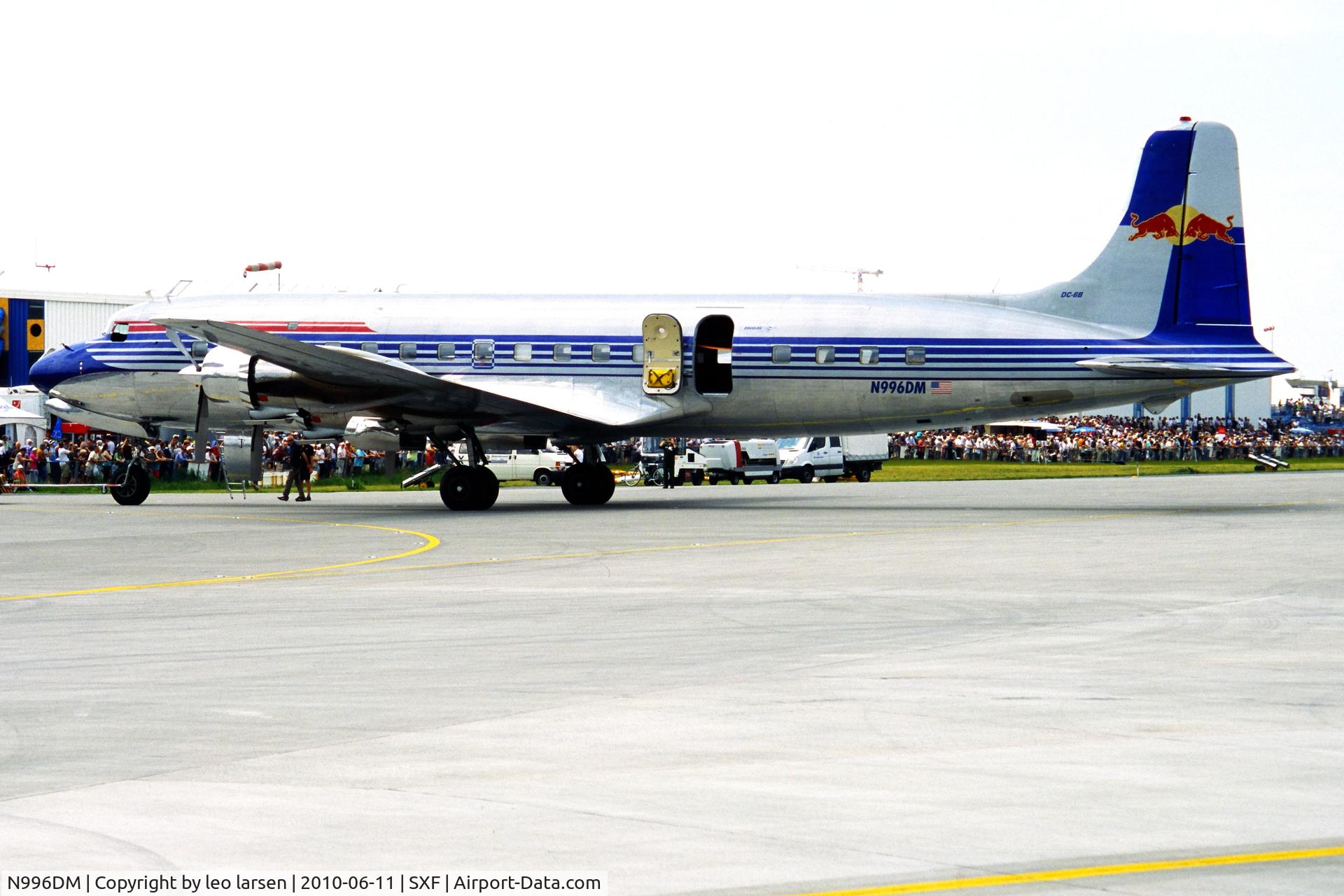 N996DM, 1958 Douglas DC-6B C/N 45563, Berlin Air Show 11.6.2010