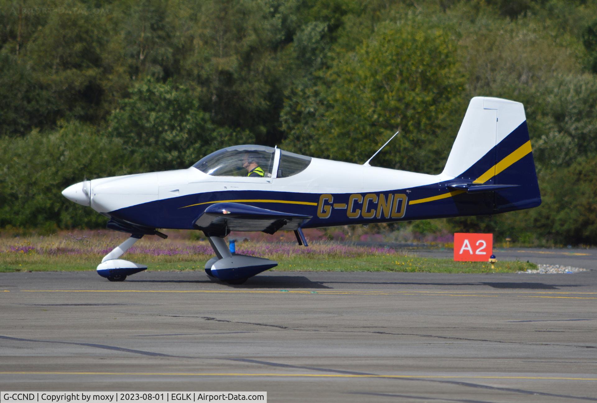 G-CCND, 2006 Vans RV-9A C/N PFA 320-14142, Vans RV-9A at Blackbushe.