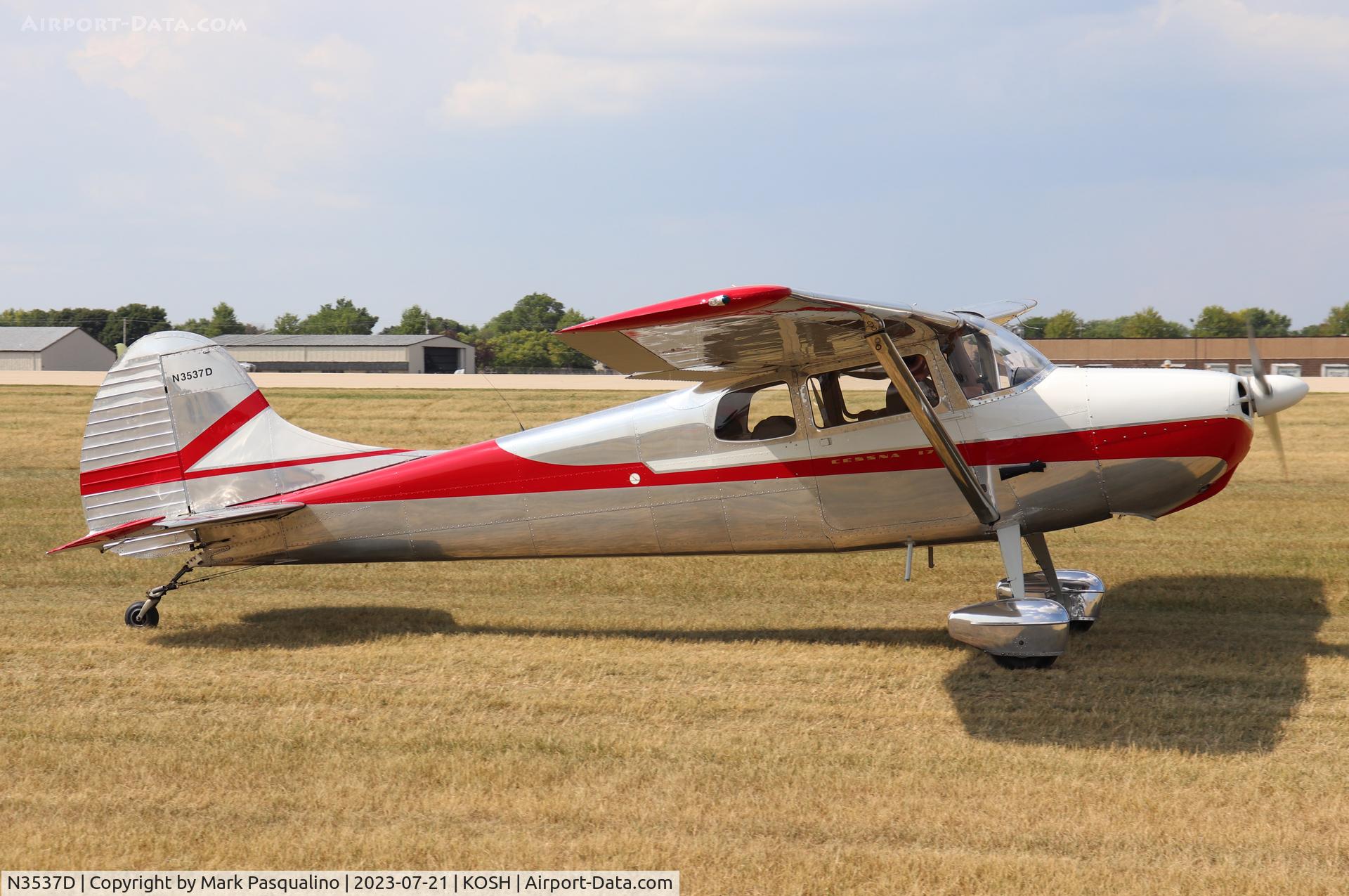 N3537D, 1956 Cessna 170B C/N 27080, Cessna 170B