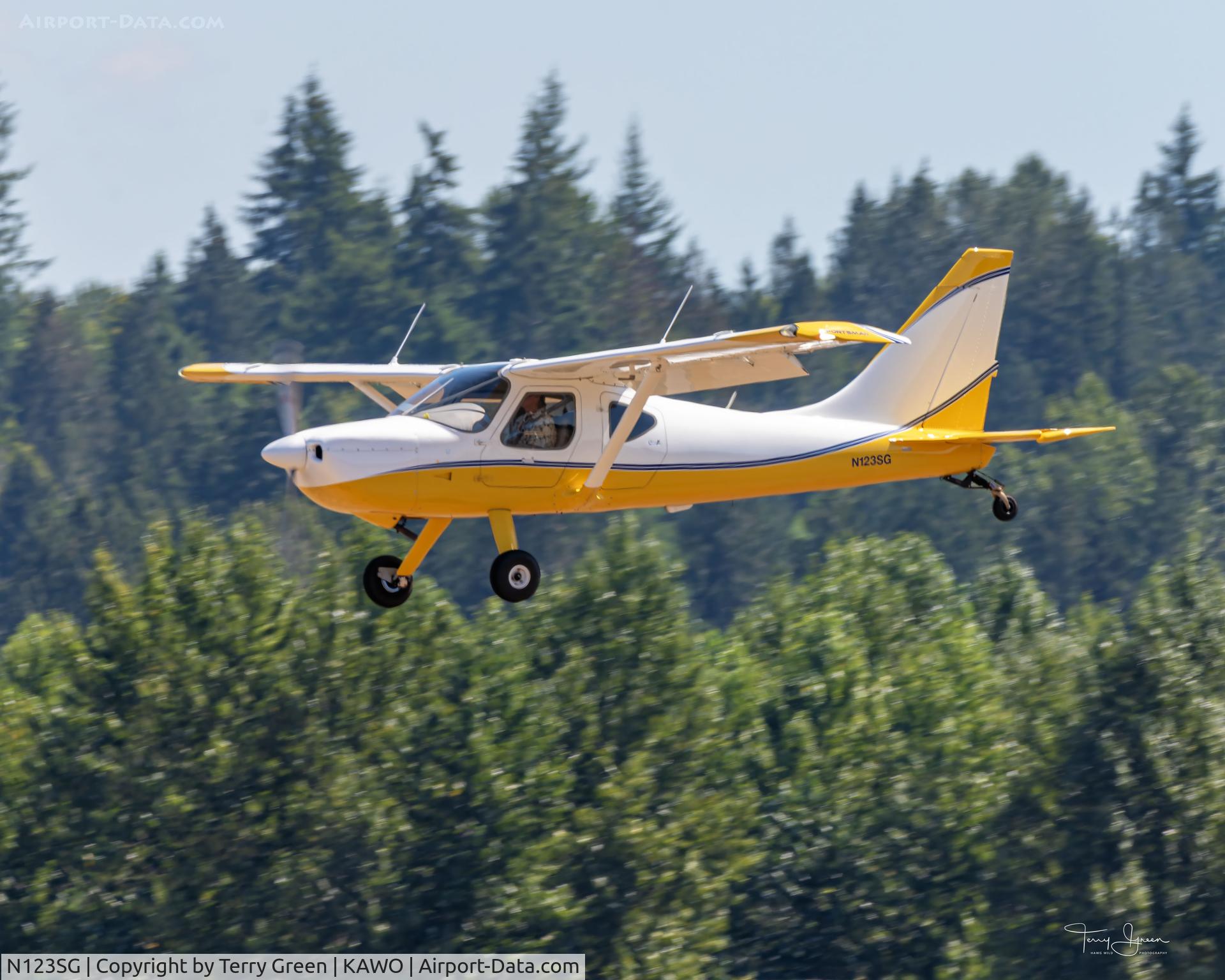 N123SG, 2014 Glasair GS-2 Sportsman C/N 7418, KAWO