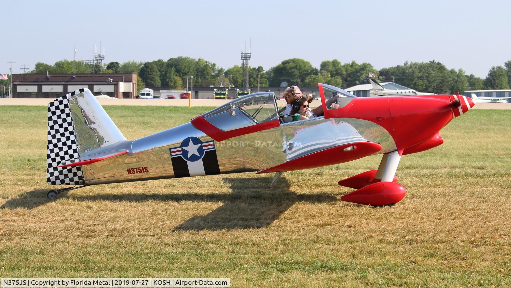 N375JS, 2000 Vans RV-6 C/N 23645, RV-6 zx