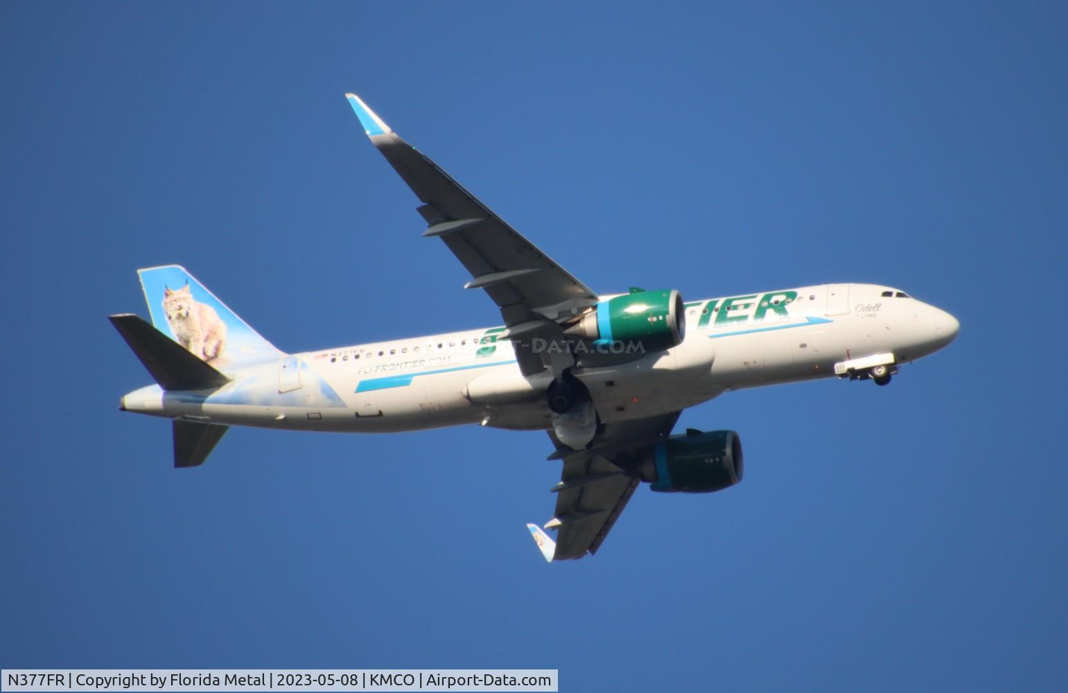 N377FR, 2021 Airbus A320-251N C/N 10384, FFT A32N Odell zx PSE-MCO