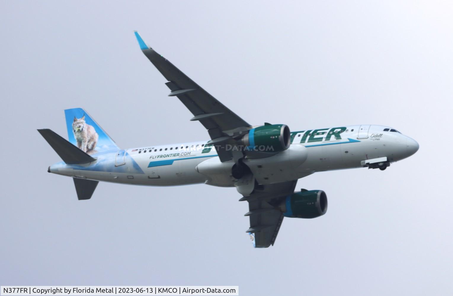 N377FR, 2021 Airbus A320-251N C/N 10384, FFT A32N Odell zx CLT-MCO