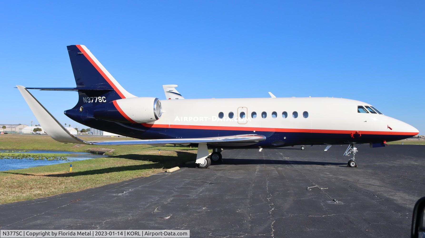 N377SC, 2011 Dassault Falcon 2000EX C/N 227, Falcon 2000EX