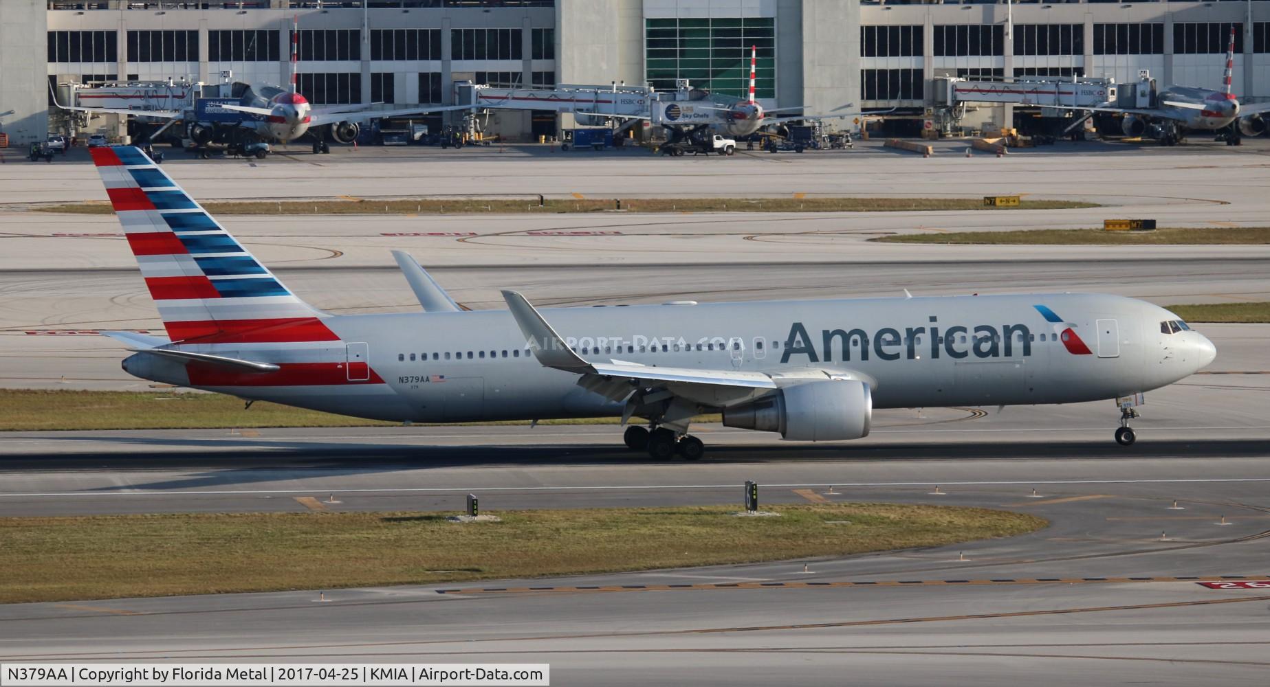 N379AA, 1993 Boeing 767-323/ER C/N 25448, AAL 763 nc zx BCN-MIA