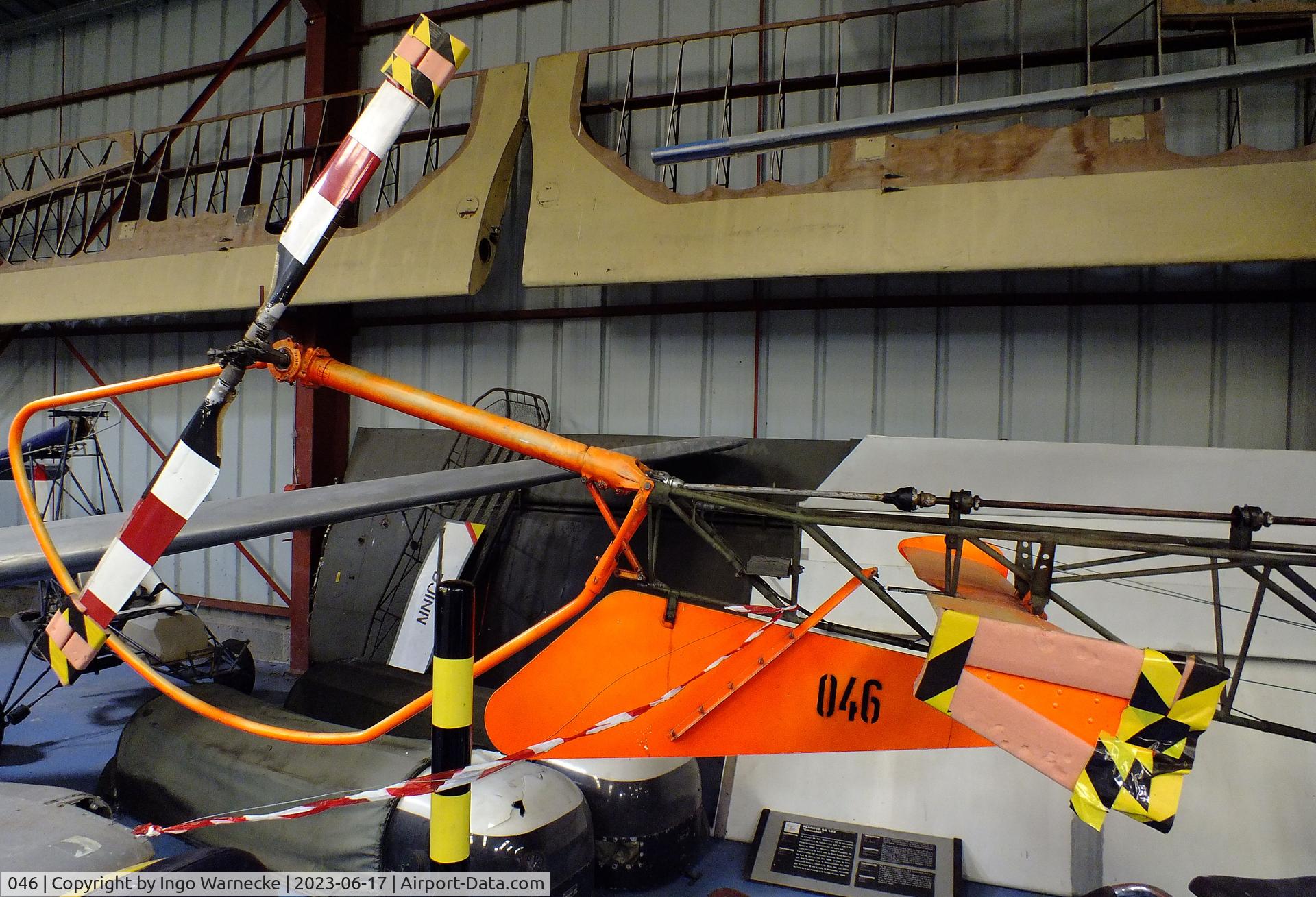 046, Agusta AB-47G-2 C/N 046, Agusta (Bell) AB-47G-2 at the Musee de l'Epopee de l'Industrie et de l'Aeronautique, Albert
