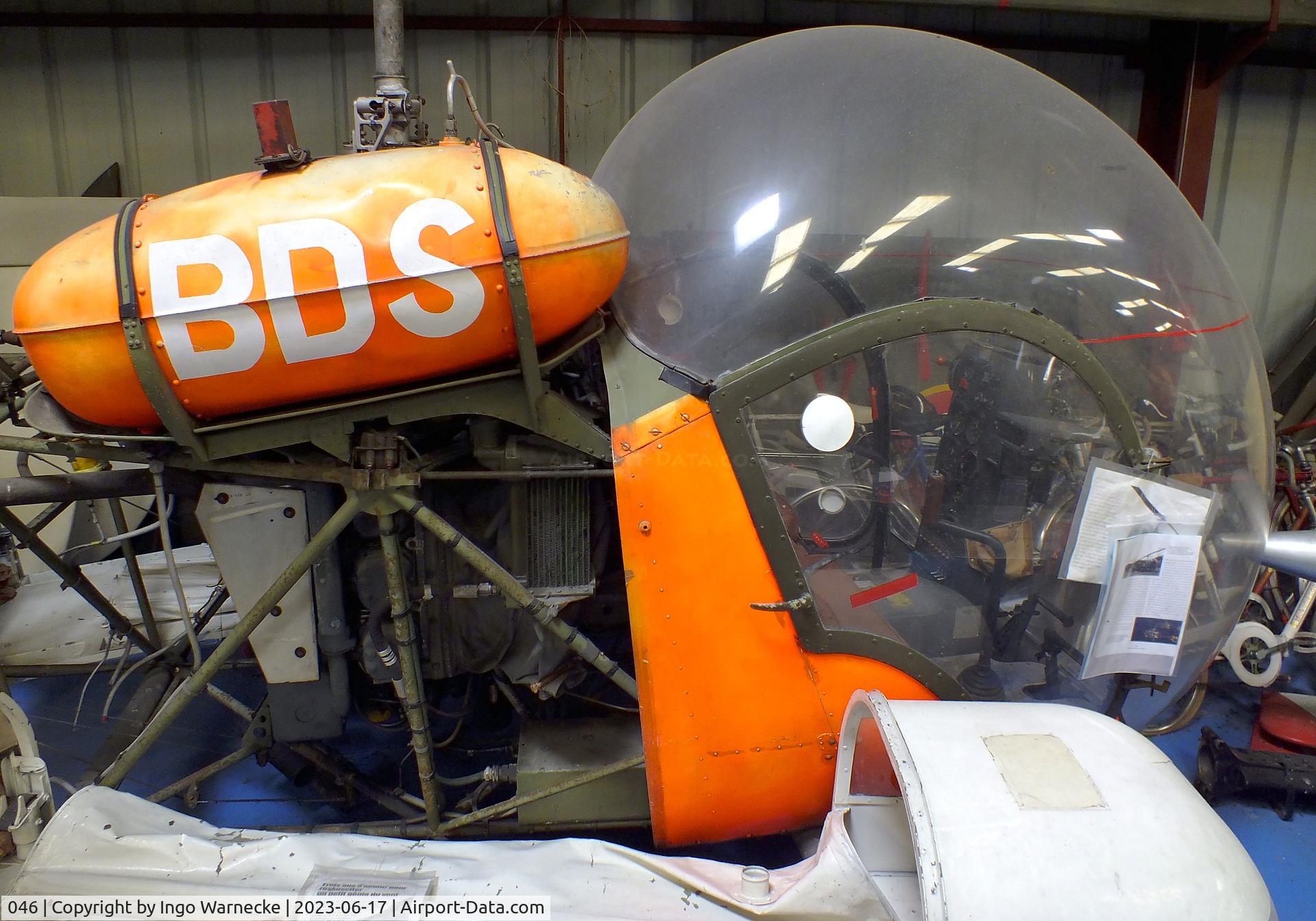 046, Agusta AB-47G-2 C/N 046, Agusta (Bell) AB-47G-2 at the Musee de l'Epopee de l'Industrie et de l'Aeronautique, Albert