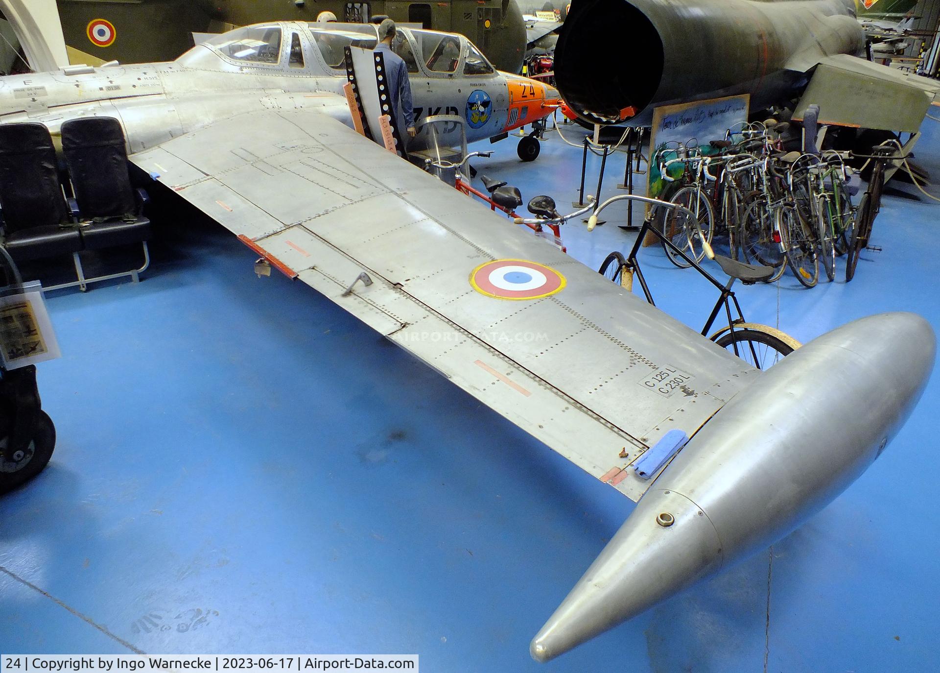 24, Fouga CM-170R Magister C/N 24, Fouga CM.170R Magister at the Musee de l'Epopee de l'Industrie et de l'Aeronautique, Albert