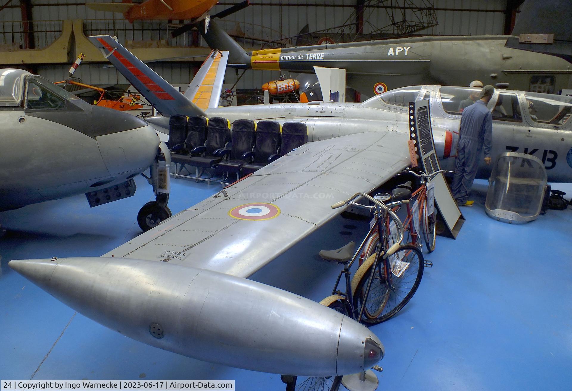 24, Fouga CM-170R Magister C/N 24, Fouga CM.170R Magister at the Musee de l'Epopee de l'Industrie et de l'Aeronautique, Albert