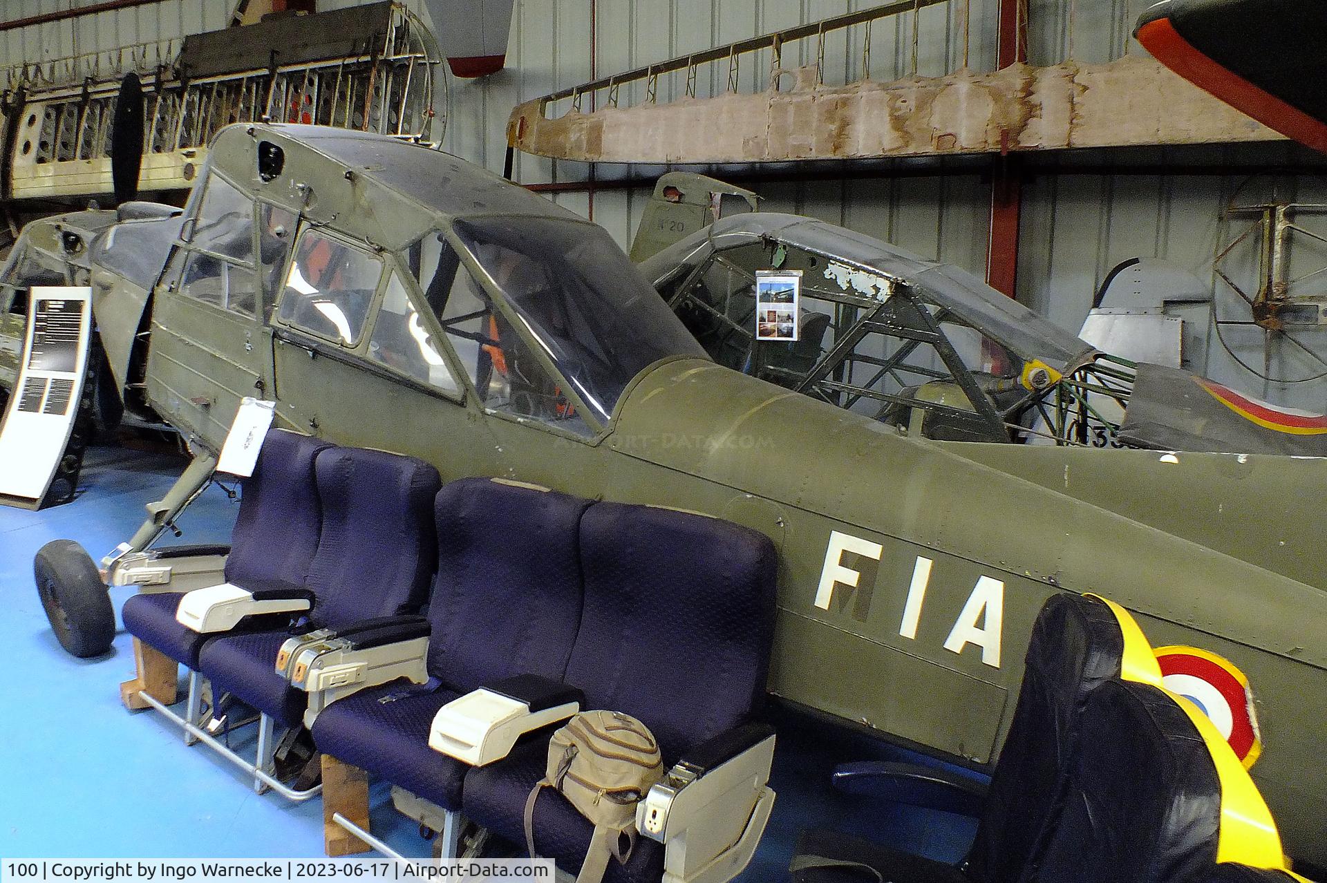100, Nord 3400 Norbarbe C/N 100, Nord N.3400 Norbarbe (wings dismounted) at the Musee de l'Epopee de l'Industrie et de l'Aeronautique, Albert