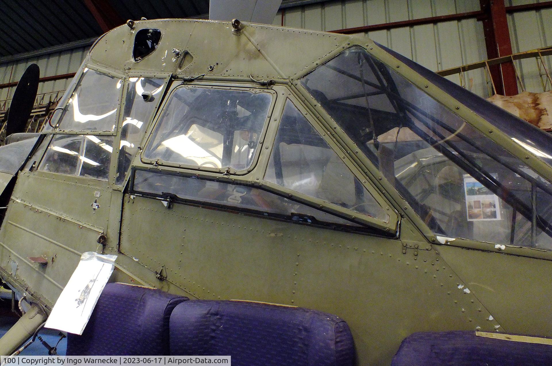 100, Nord 3400 Norbarbe C/N 100, Nord N.3400 Norbarbe (wings dismounted) at the Musee de l'Epopee de l'Industrie et de l'Aeronautique, Albert