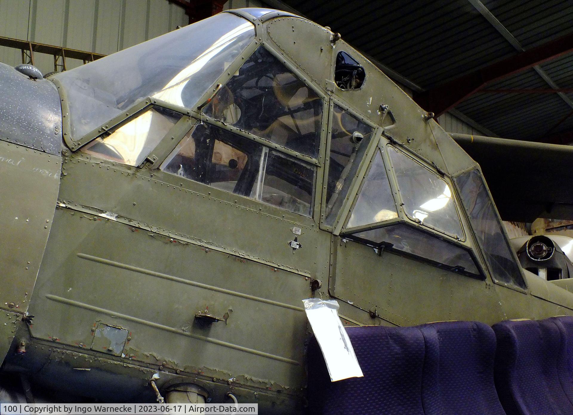 100, Nord 3400 Norbarbe C/N 100, Nord N.3400 Norbarbe (wings dismounted) at the Musee de l'Epopee de l'Industrie et de l'Aeronautique, Albert