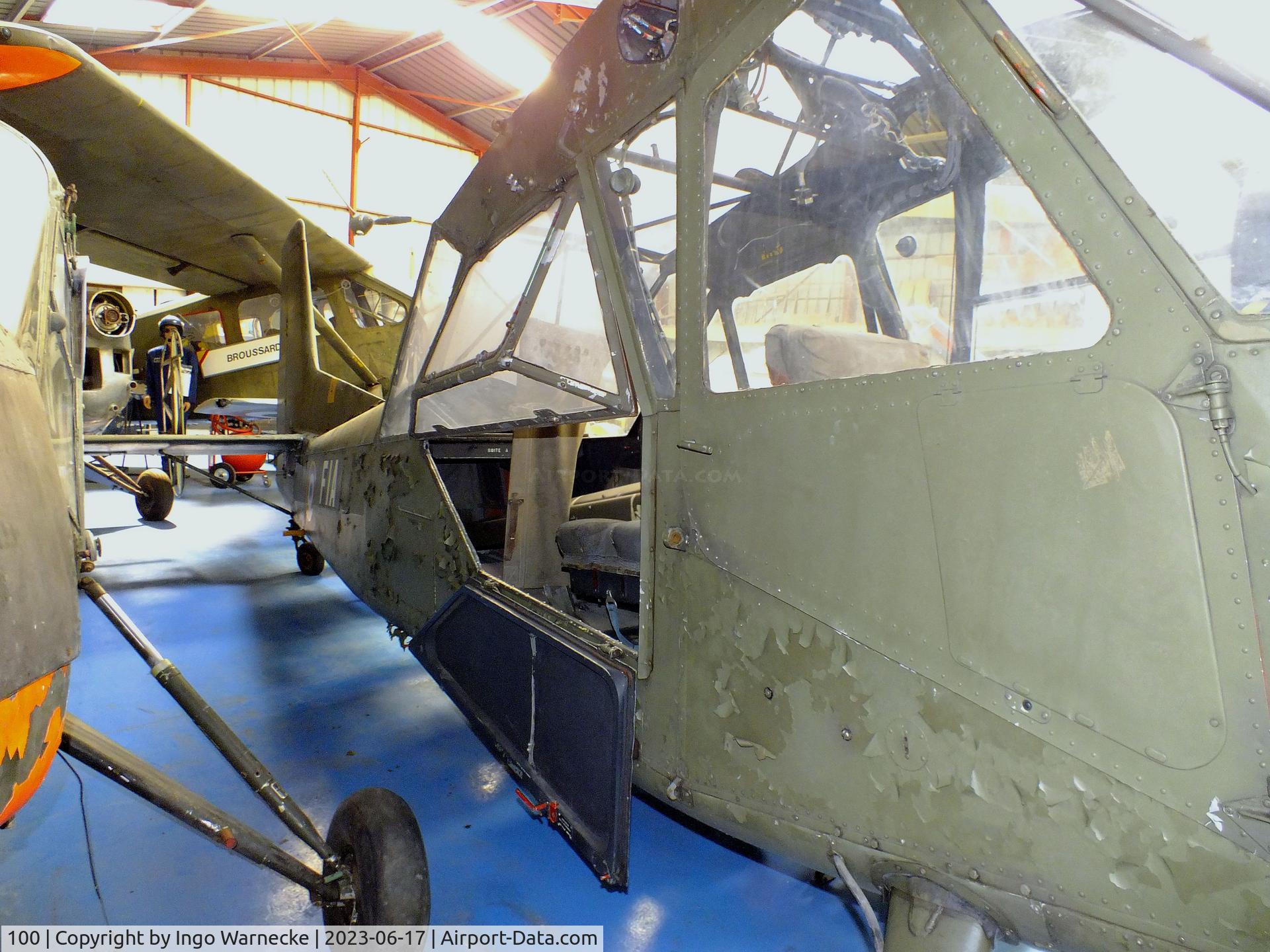 100, Nord 3400 Norbarbe C/N 100, Nord N.3400 Norbarbe (wings dismounted) at the Musee de l'Epopee de l'Industrie et de l'Aeronautique, Albert
