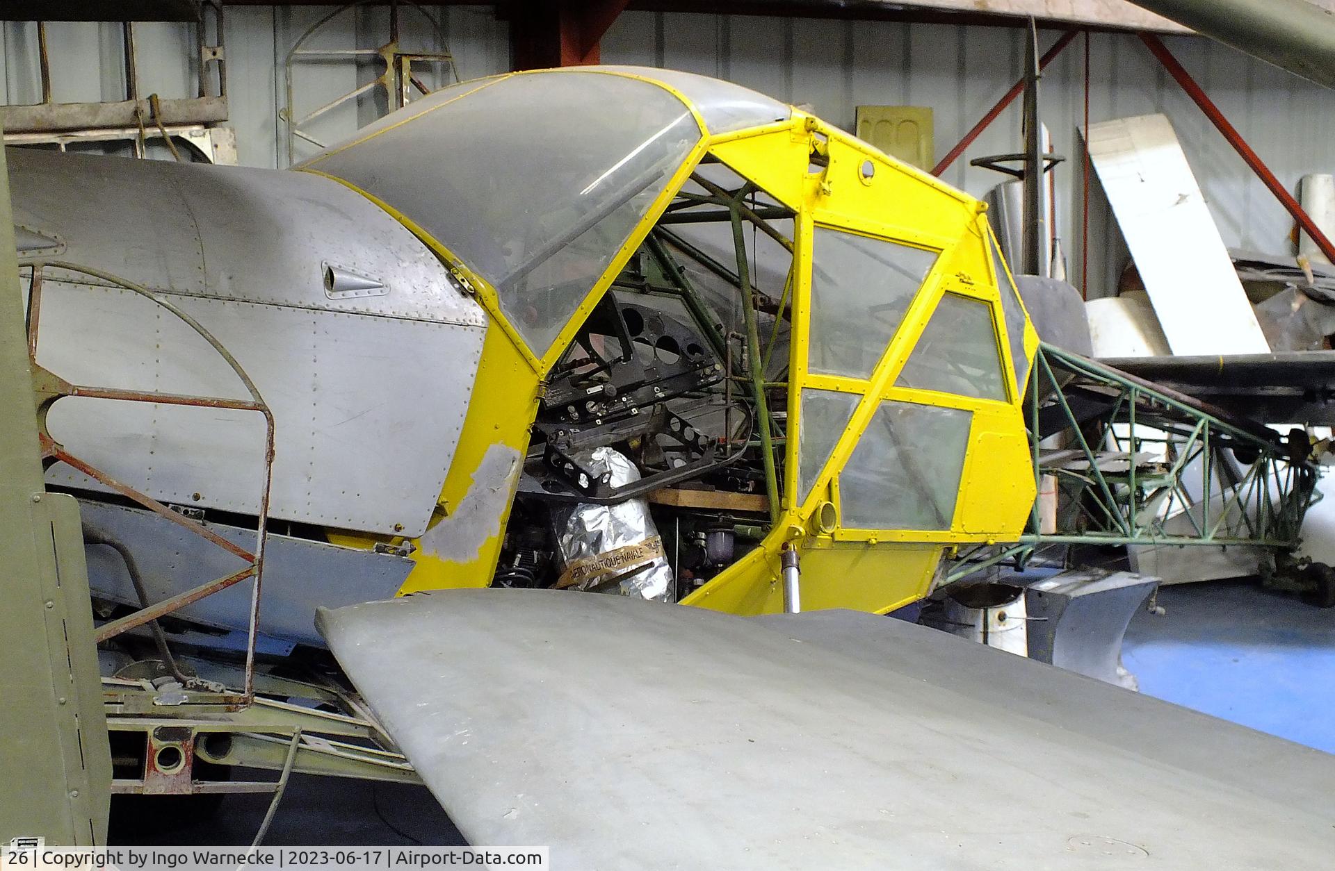 26, Nord NC-856A Norvigie C/N 26, Nord NC.856A Norvigie (wings dismounted, beeing restored) at the Musee de l'Epopee de l'Industrie et de l'Aeronautique, Albert