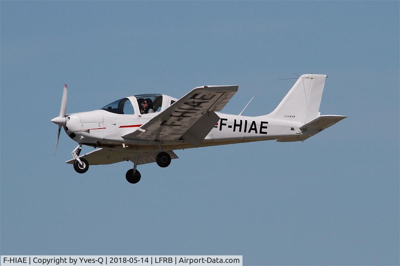 F-HIAE, Tecnam P-2002JF Sierra C/N Not found F-HIAE, Tecnam P-2002JF Sierra, Training flight, Brest-Bretagne Airport (LFRB-BES)