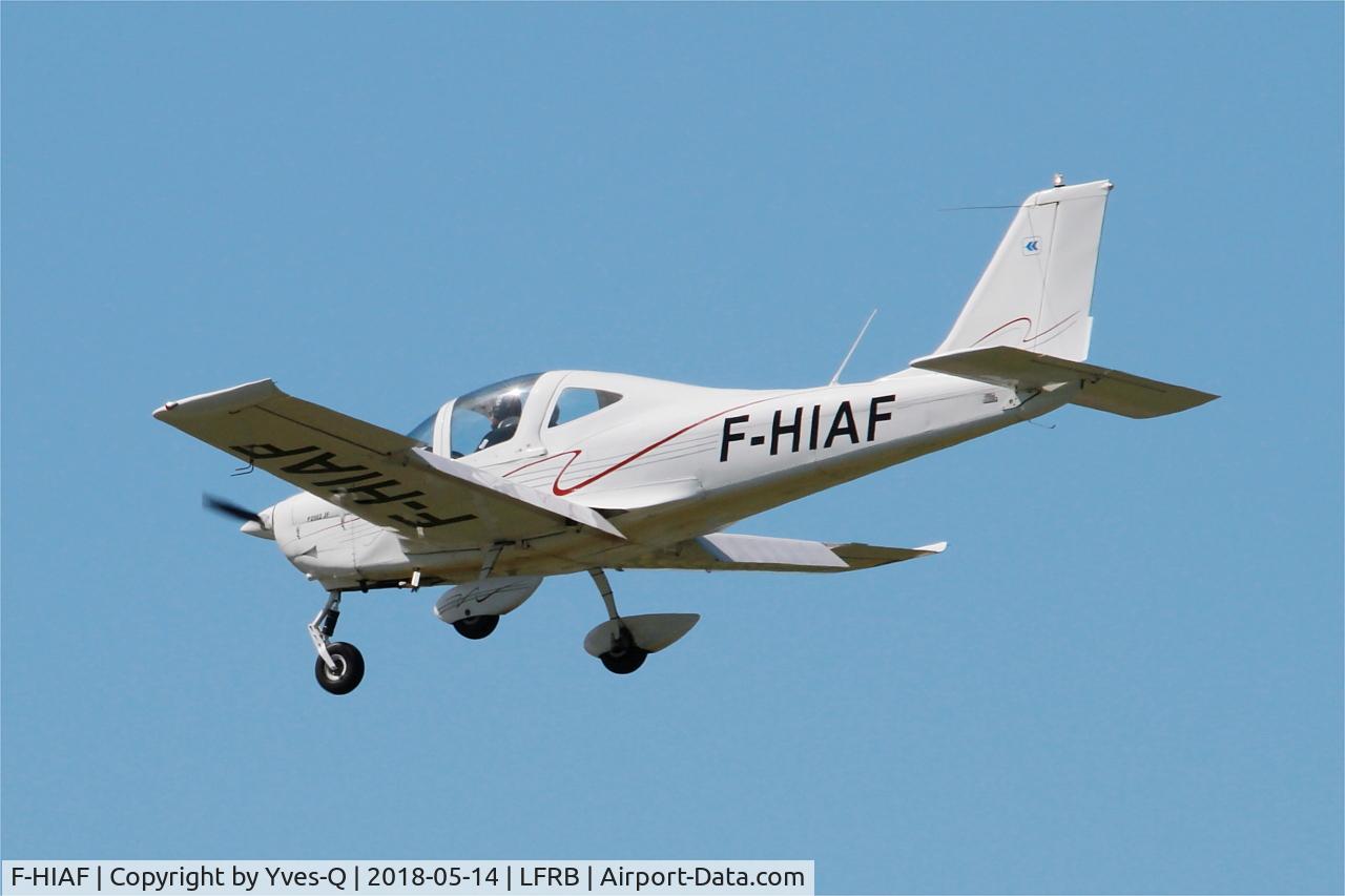 F-HIAF, Tecnam P-2002JF Sierra C/N Not Found F-HIAF, Tecnam P2002 JF, Training flight, Brest-Bretagne Airport (LFRB-BES)