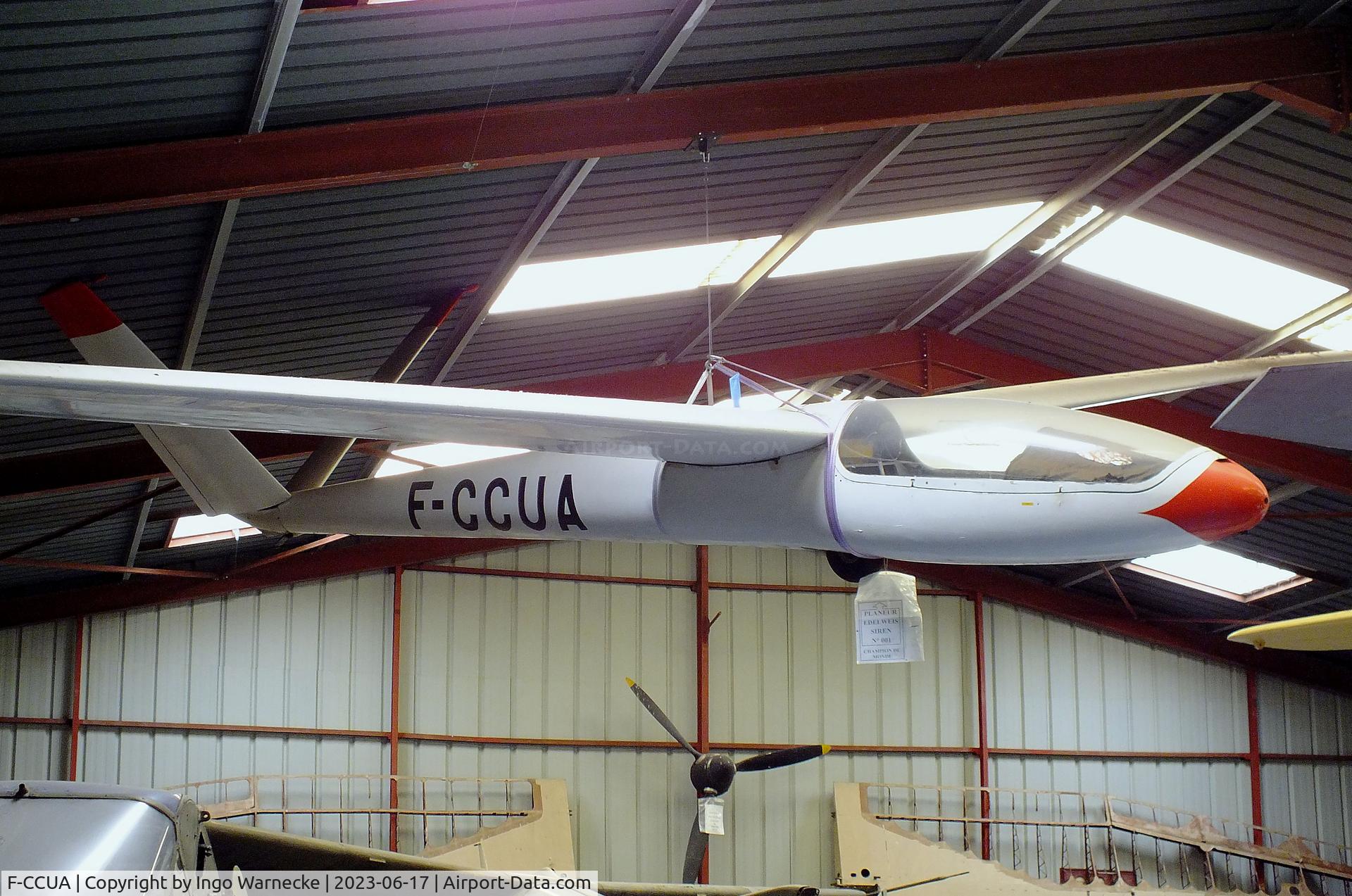 F-CCUA, 1965 Siren C.30S Edelweiss C/N 1, Siren C.30S Edelweiss at the Musee de l'Epopee de l'Industrie et de l'Aeronautique, Albert