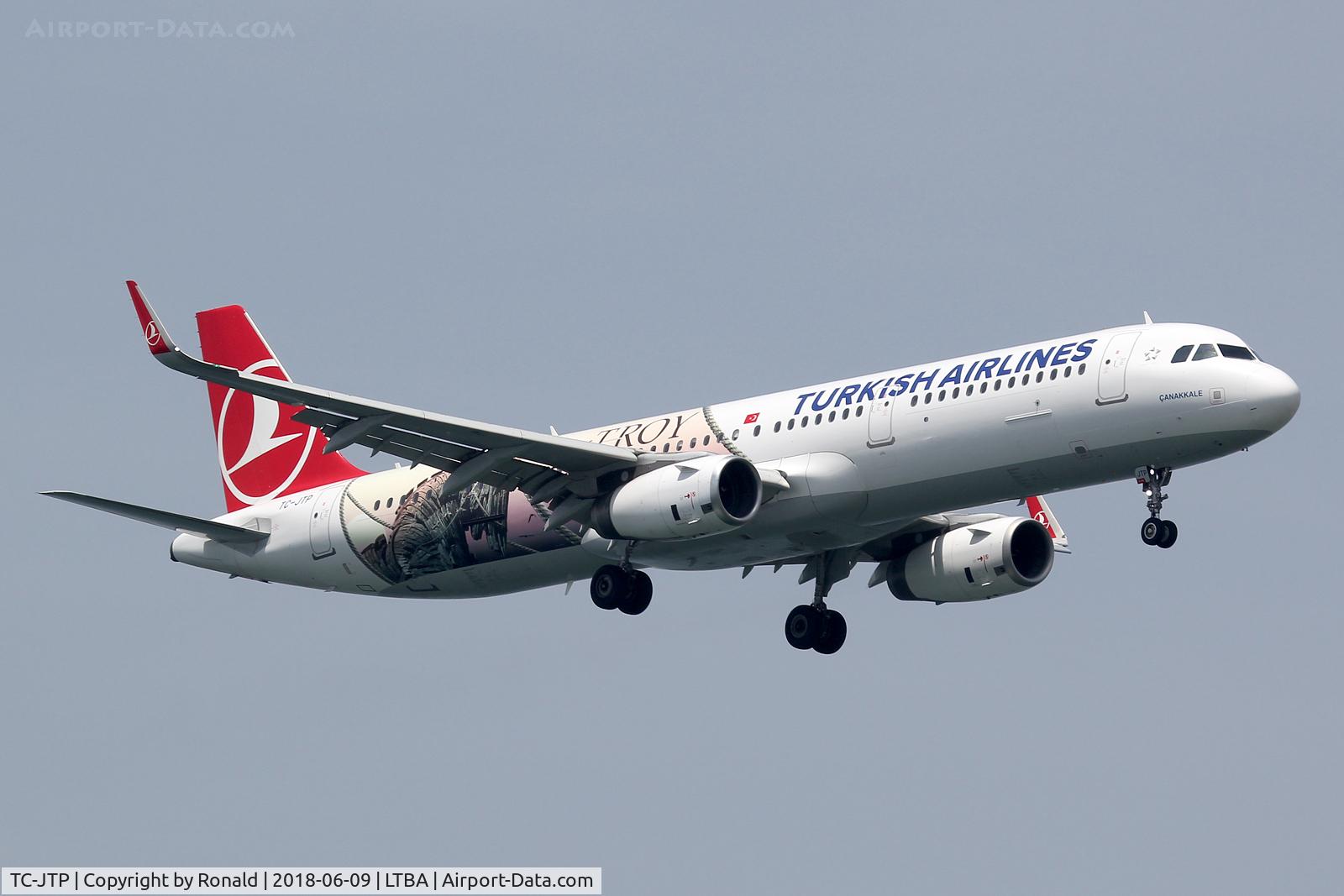TC-JTP, 2017 Airbus A321-231 C/N 7516, at ist