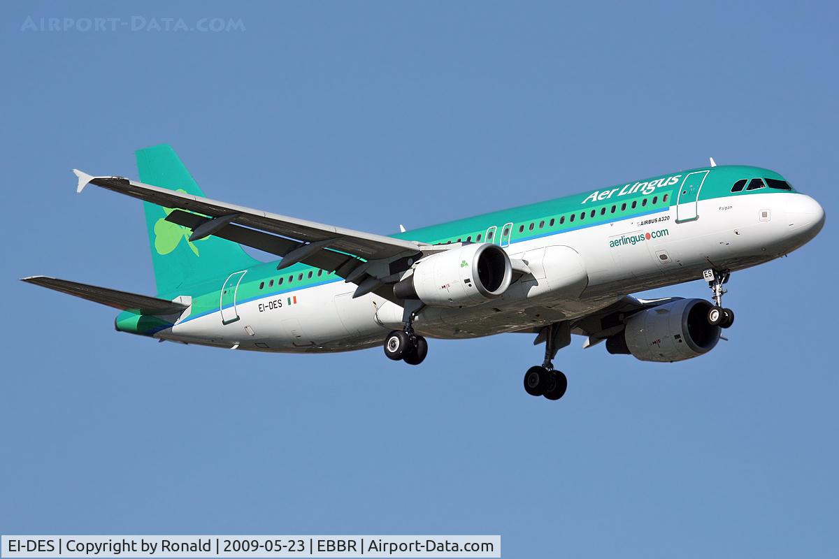 EI-DES, 2005 Airbus A320-214 C/N 2635, at bru