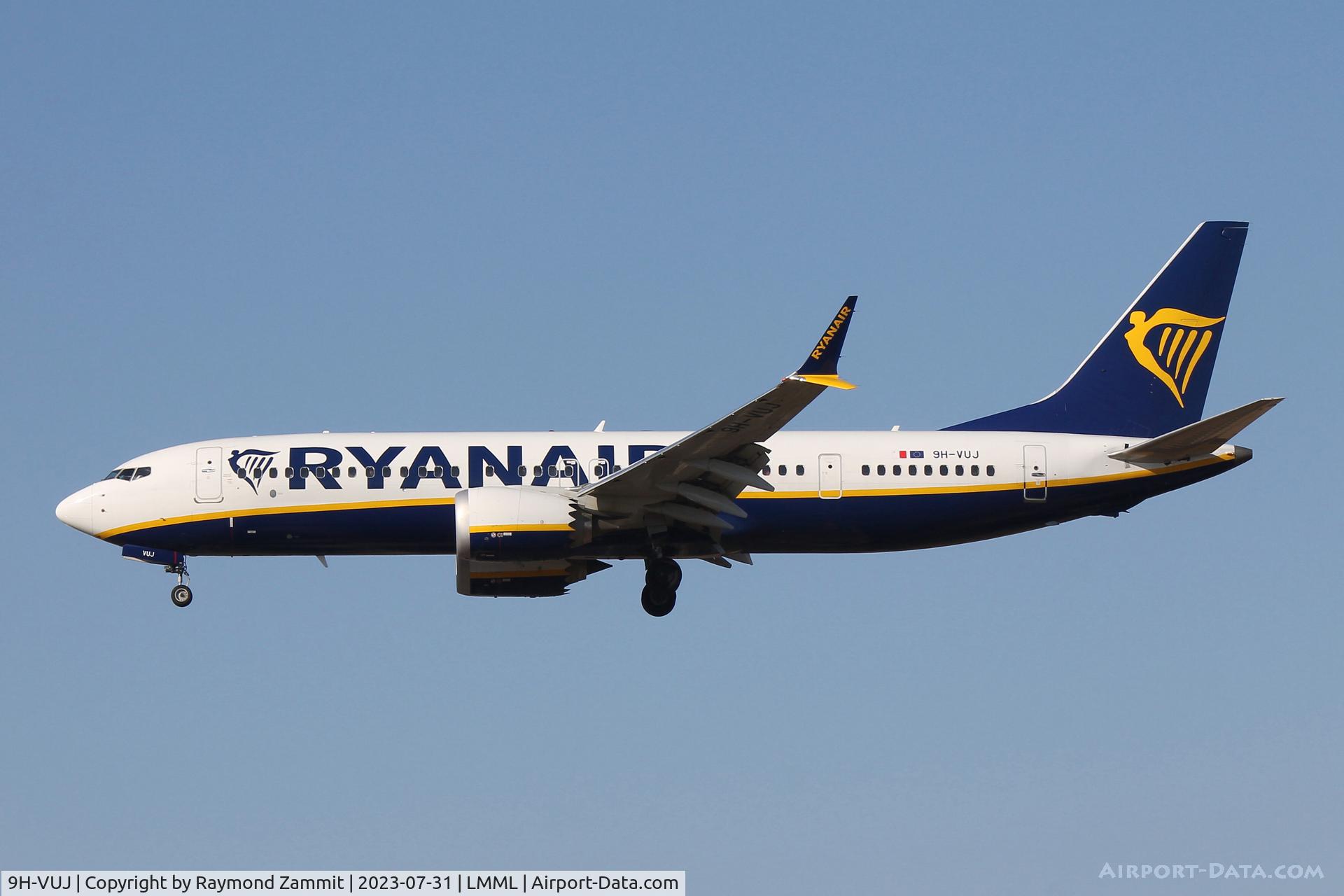 9H-VUJ, 2021 Boeing 737-8-200 MAX C/N 62300, B737-8 MAX 9H-VUJ Malta Air