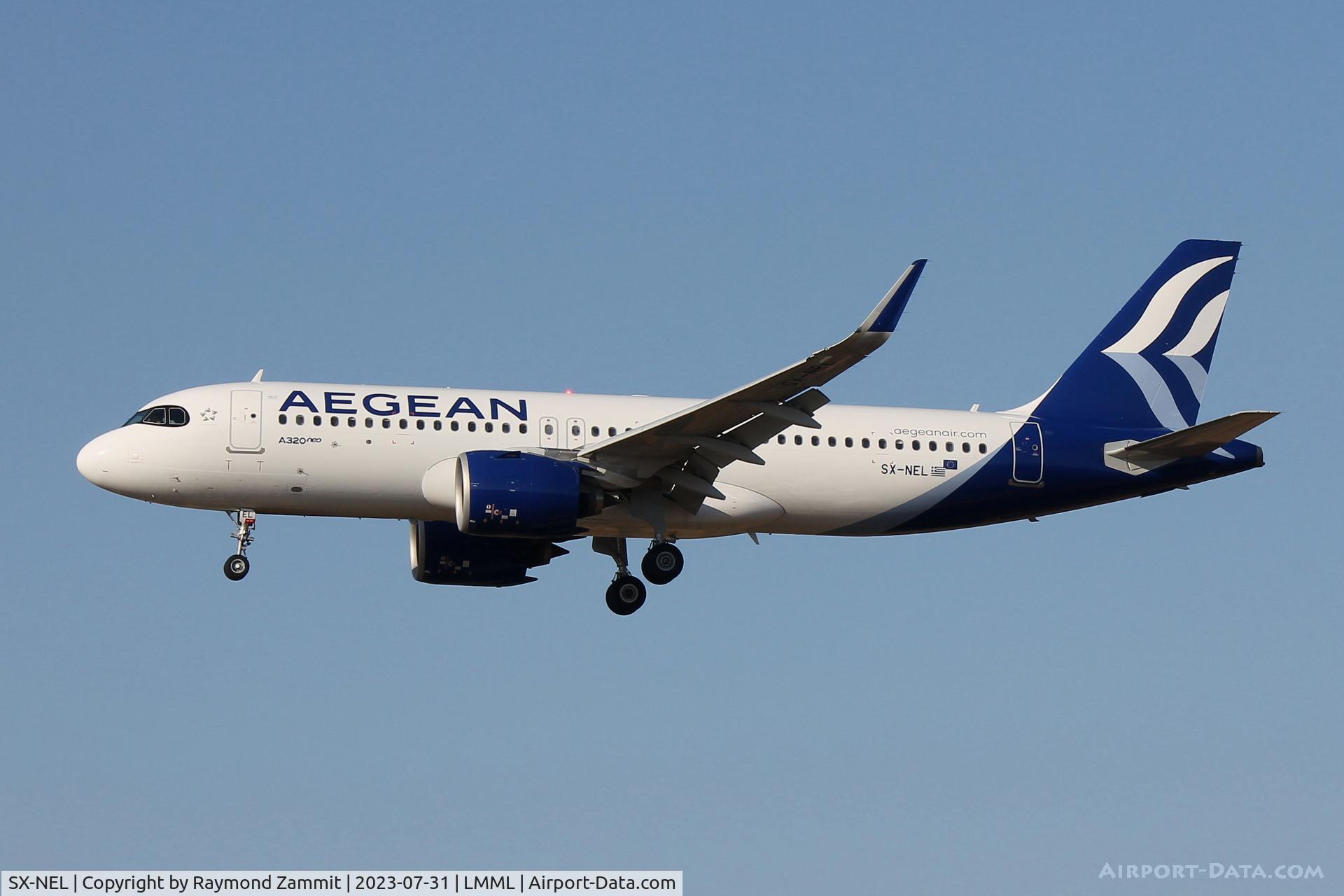SX-NEL, 2023 Airbus A320-271N C/N 11399, A320Neo SX-NEL Aegean Airlines