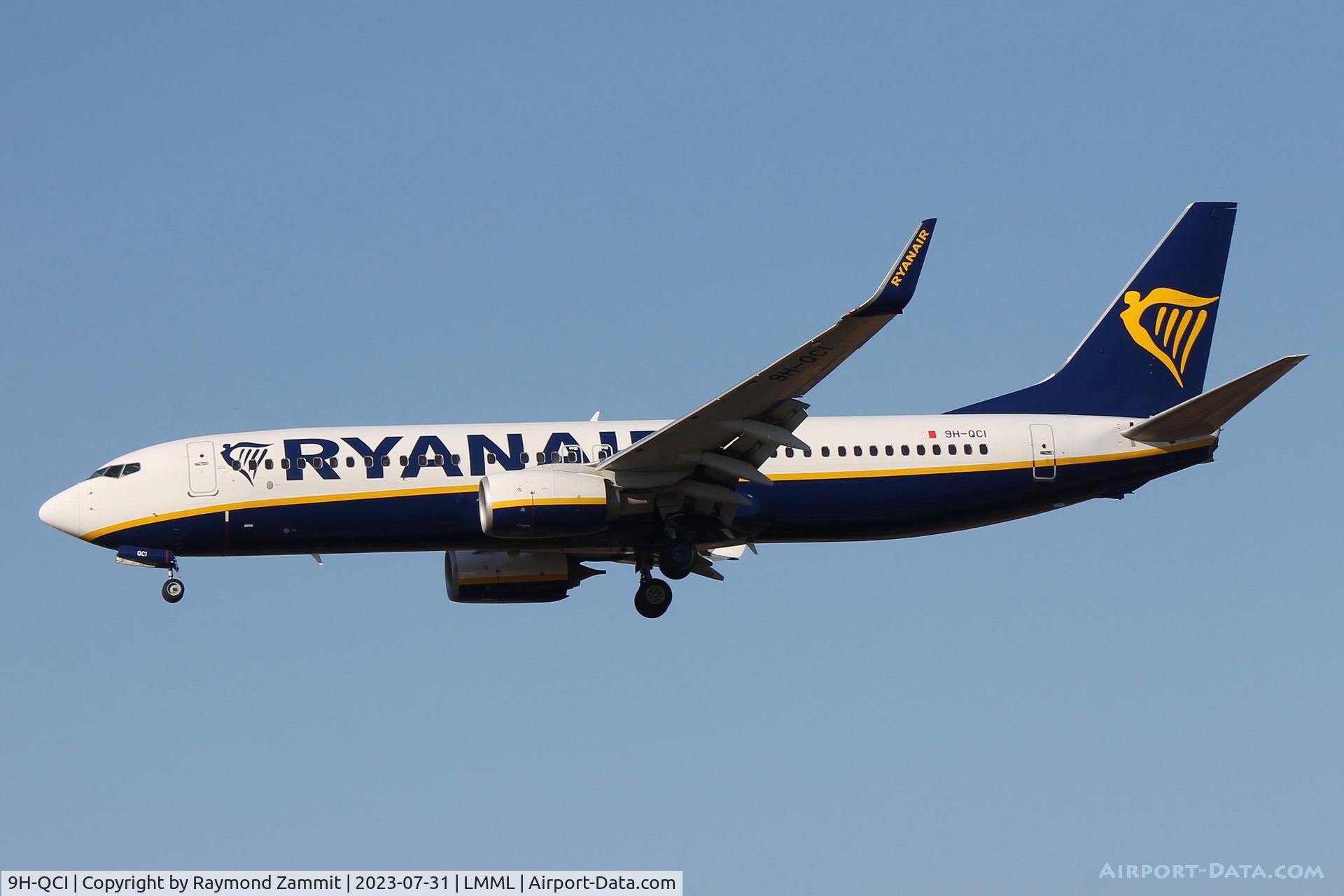 9H-QCI, 2016 Boeing 737-8AS C/N 44726, B737-800 9H-QCI Malta Air