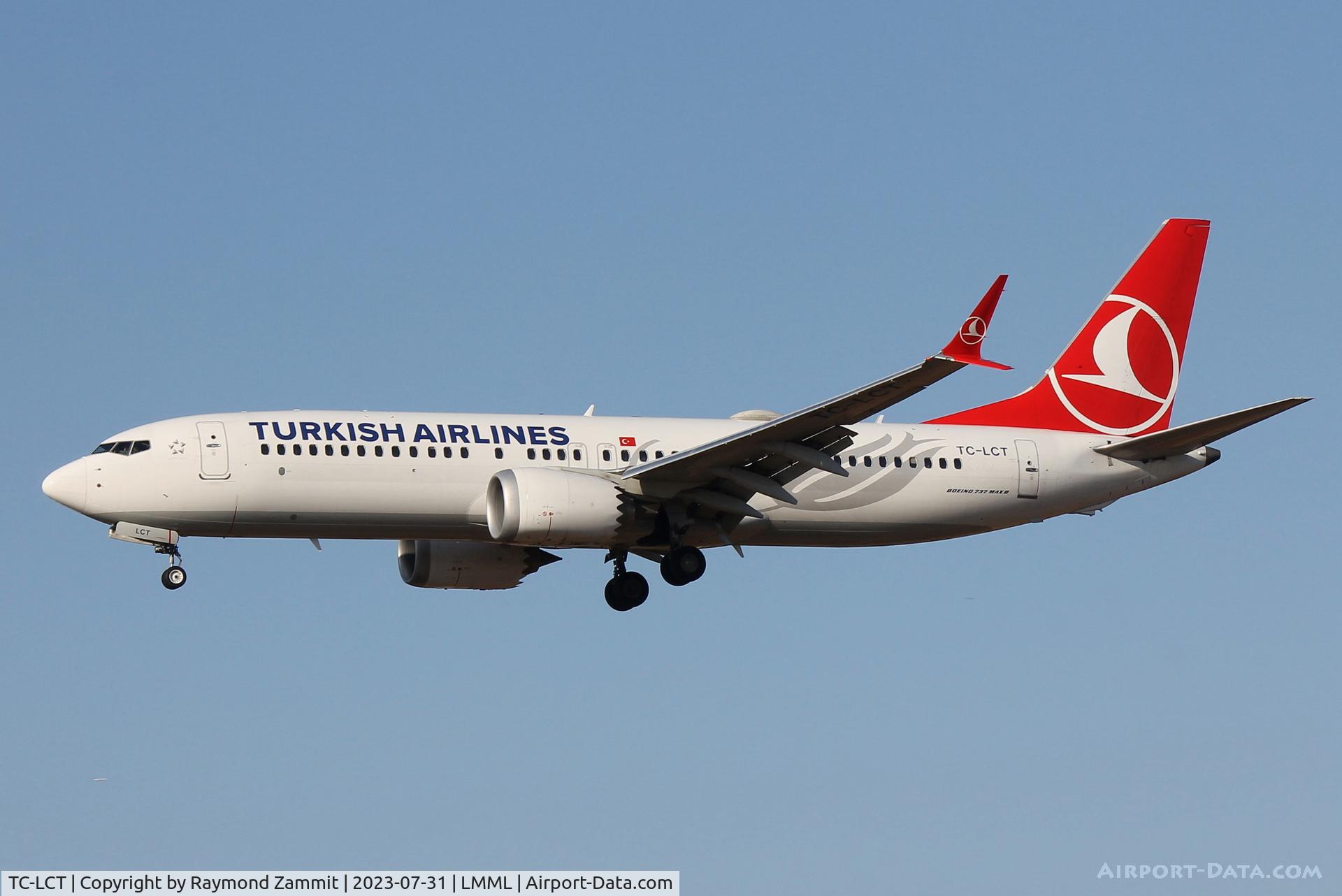 TC-LCT, 2019 Boeing 737-8 MAX C/N 60061, B737-8 MAX TC-LCT Turkish Airlines