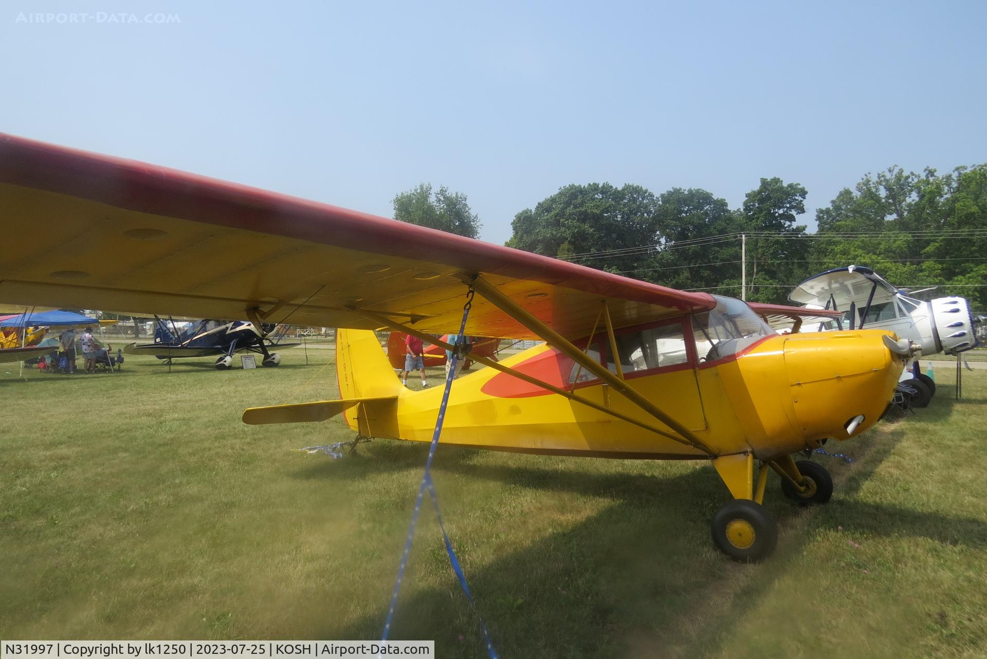 N31997, 1941 Aeronca 65-CA Super Chief C/N C12741, This Aeronca 65CA was at Air Venture in 2023