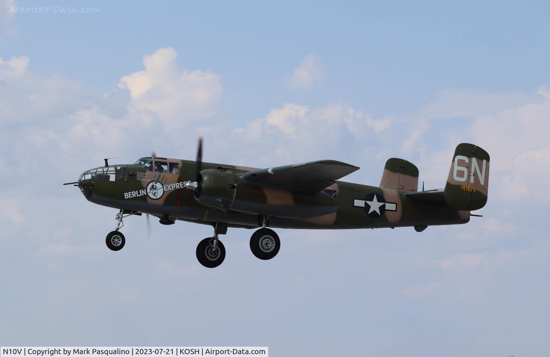 N10V, 1943 North American B-25H Mitchell C/N 98-21433, North American B-25H