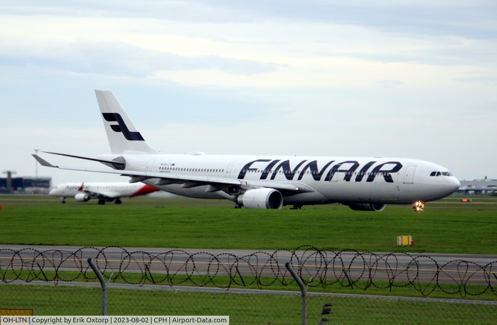 OH-LTN, 2009 Airbus A330-302X C/N 1007, OH-LTN taking off rw 22R