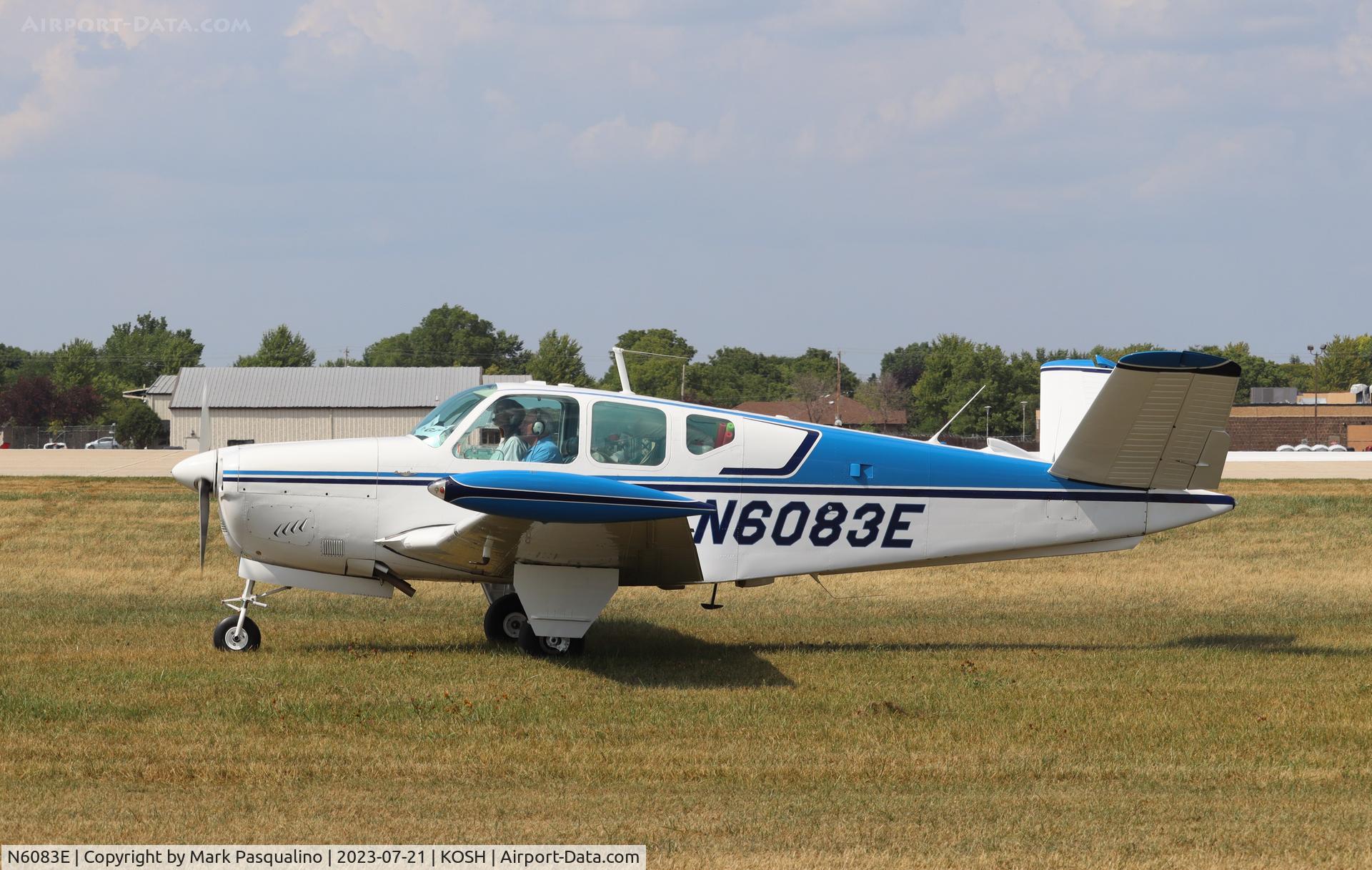 N6083E, 1959 Beech K35 Bonanza C/N D-6052, Beech K35