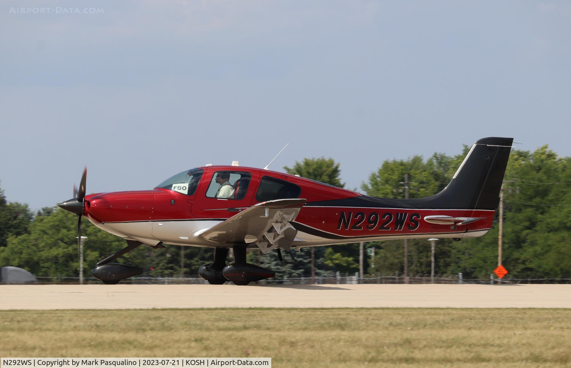 N292WS, 2018 Cirrus SR22T C/N 1763, Cirrus SR22T