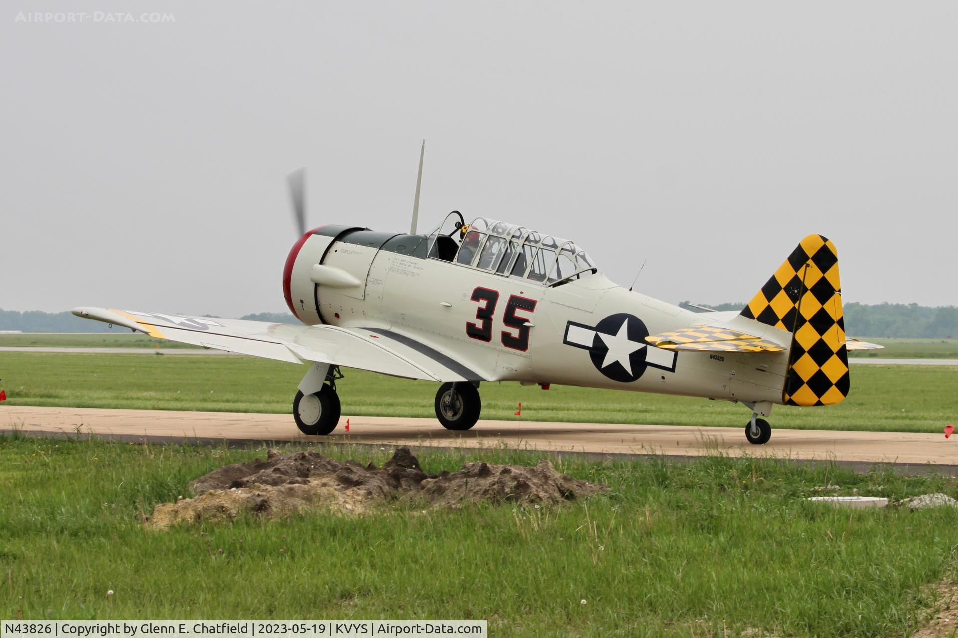 N43826, North American T-6D C/N 42-84757, At the TBM Reunion